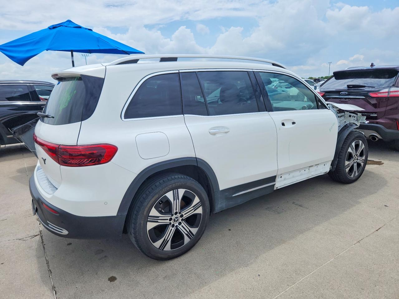 2024 Mercedes-benz Eqb 250+ White vin: W1N9M0CB3RN106525