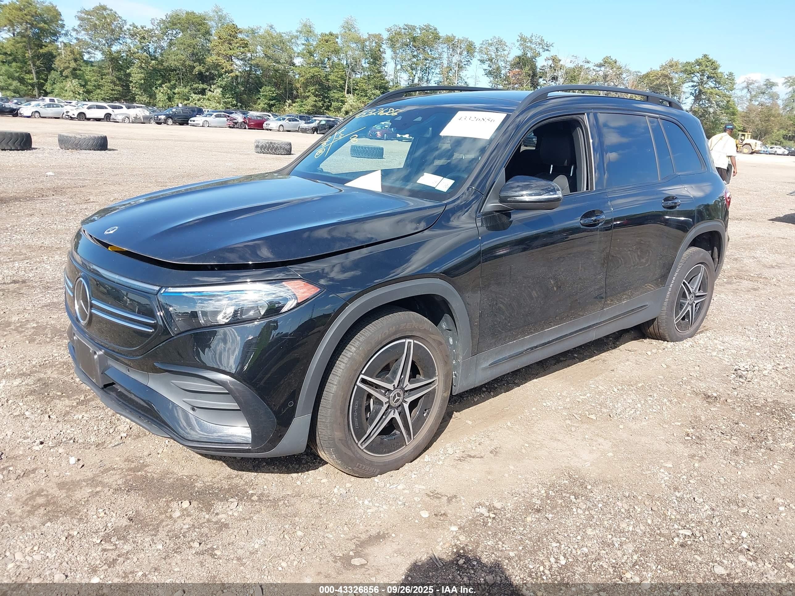 2023 Mercedes-benz Eqb 300 Suv 4matic Black vin: W1N9M0KB1PN051099