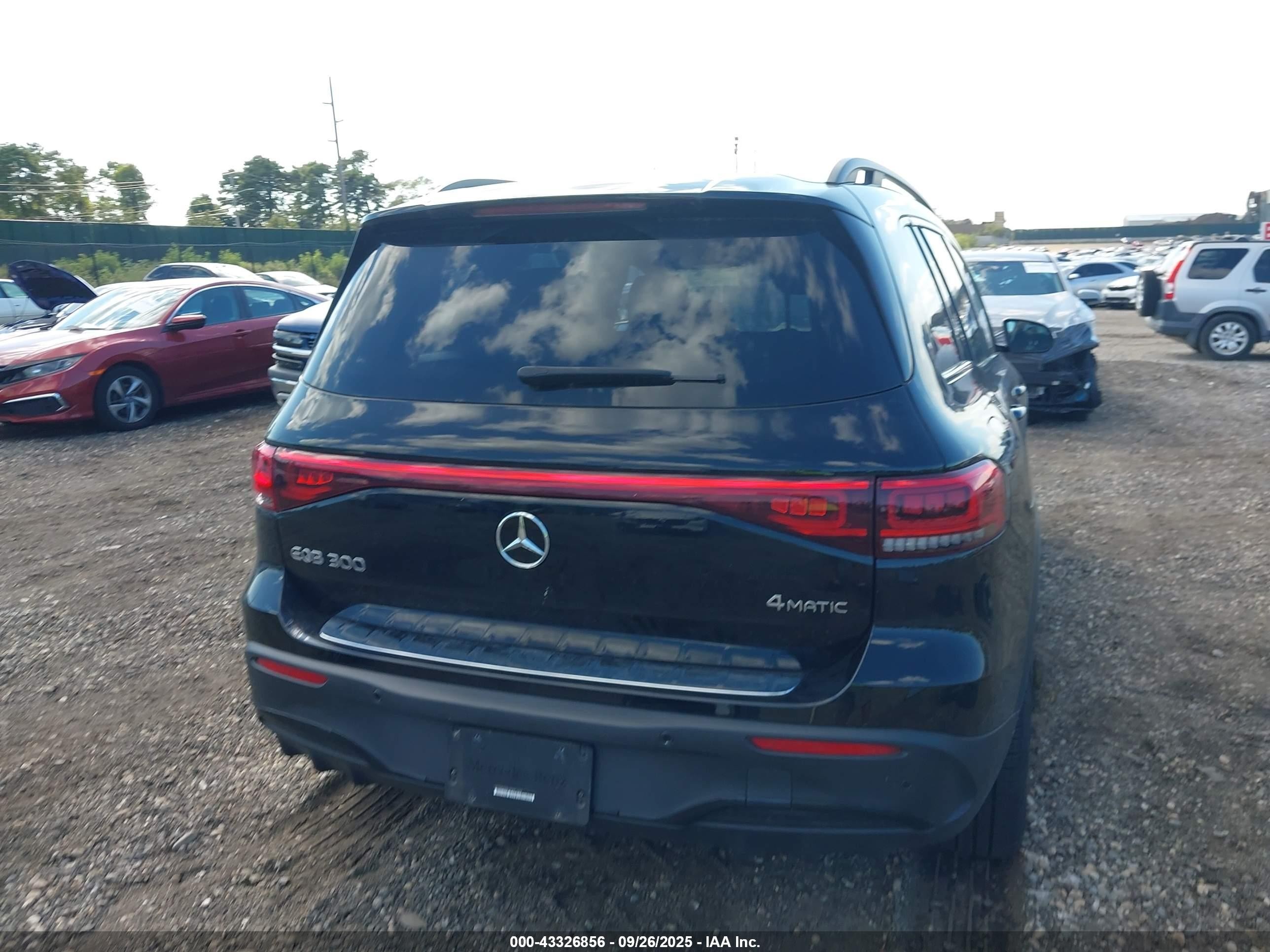 2023 Mercedes-benz Eqb 300 Suv 4matic Black vin: W1N9M0KB1PN051099