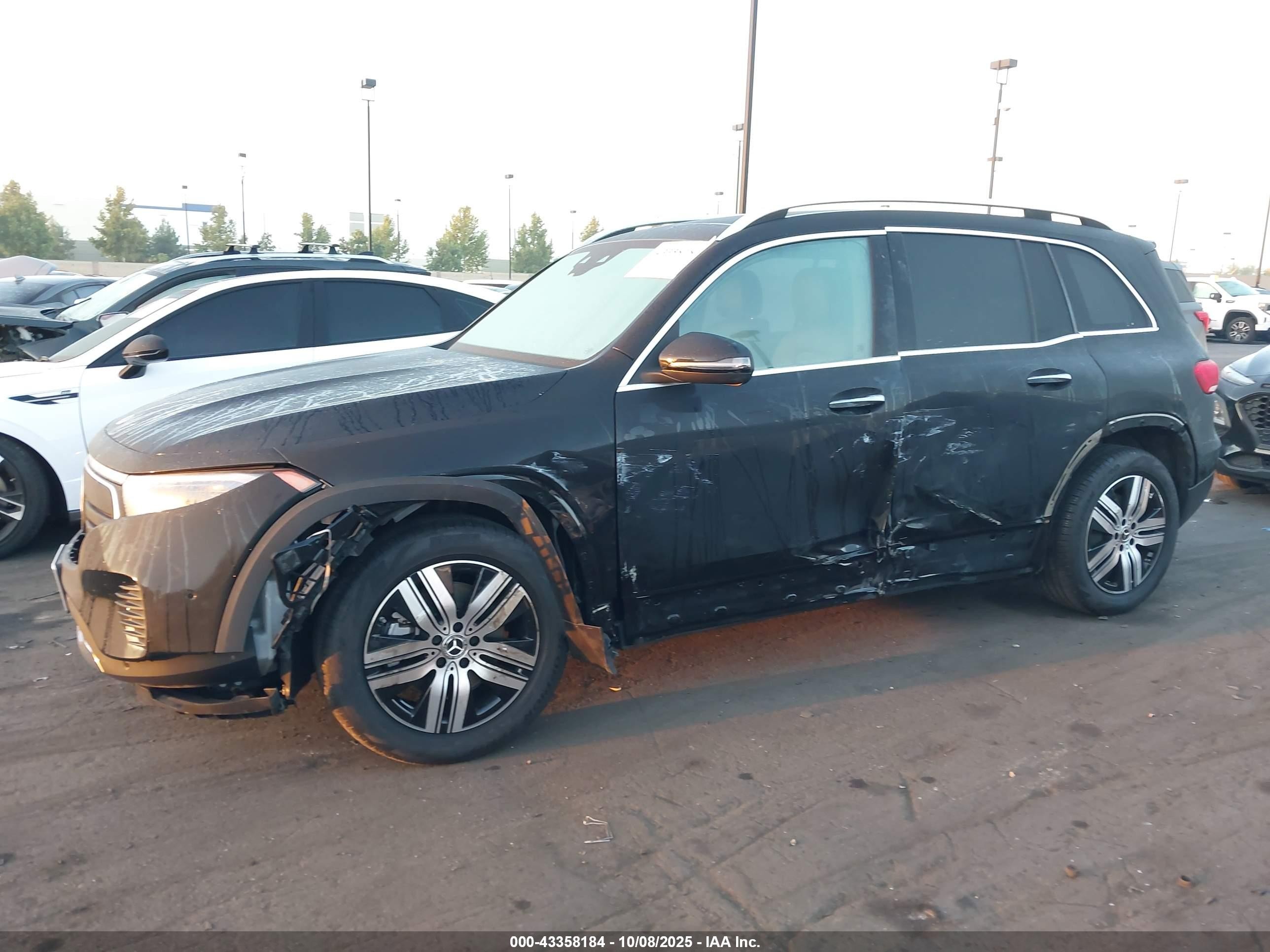 2023 Mercedes-benz Eqb 300 Suv 4matic Черный vin: W1N9M0KB1PN055704