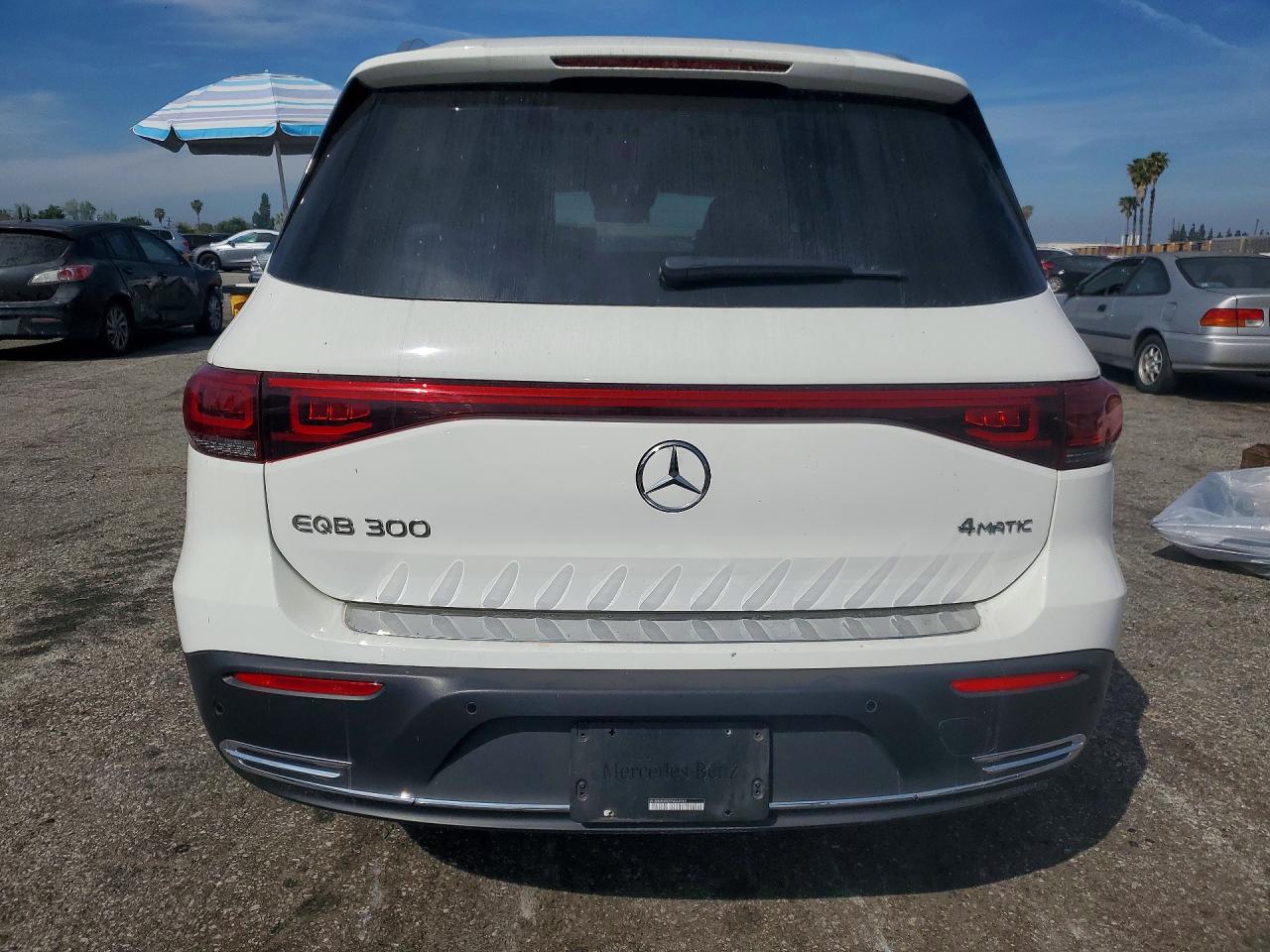 2023 Mercedes-benz Eqb 300 4matic White vin: W1N9M0KB2PN068087