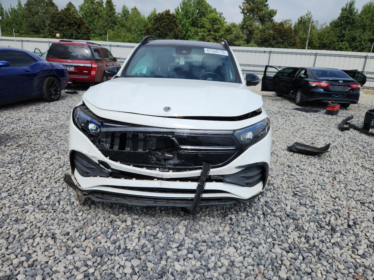 2022 Mercedes-benz Eqb 300 4matic White vin: W1N9M0KB6NN007645