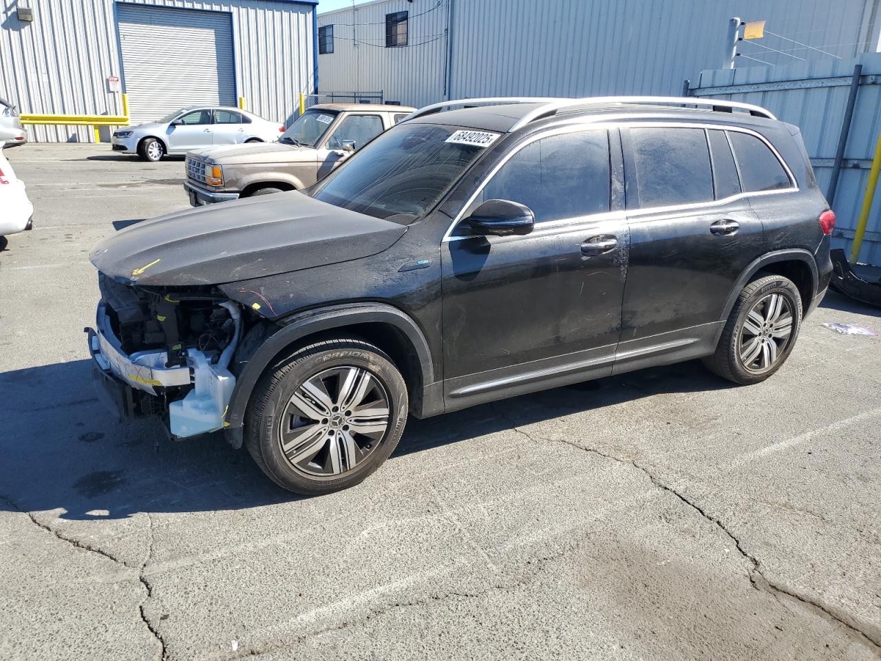 2022 Mercedes-benz Eqb 300 4matic Black vin: W1N9M0KB6NN010481