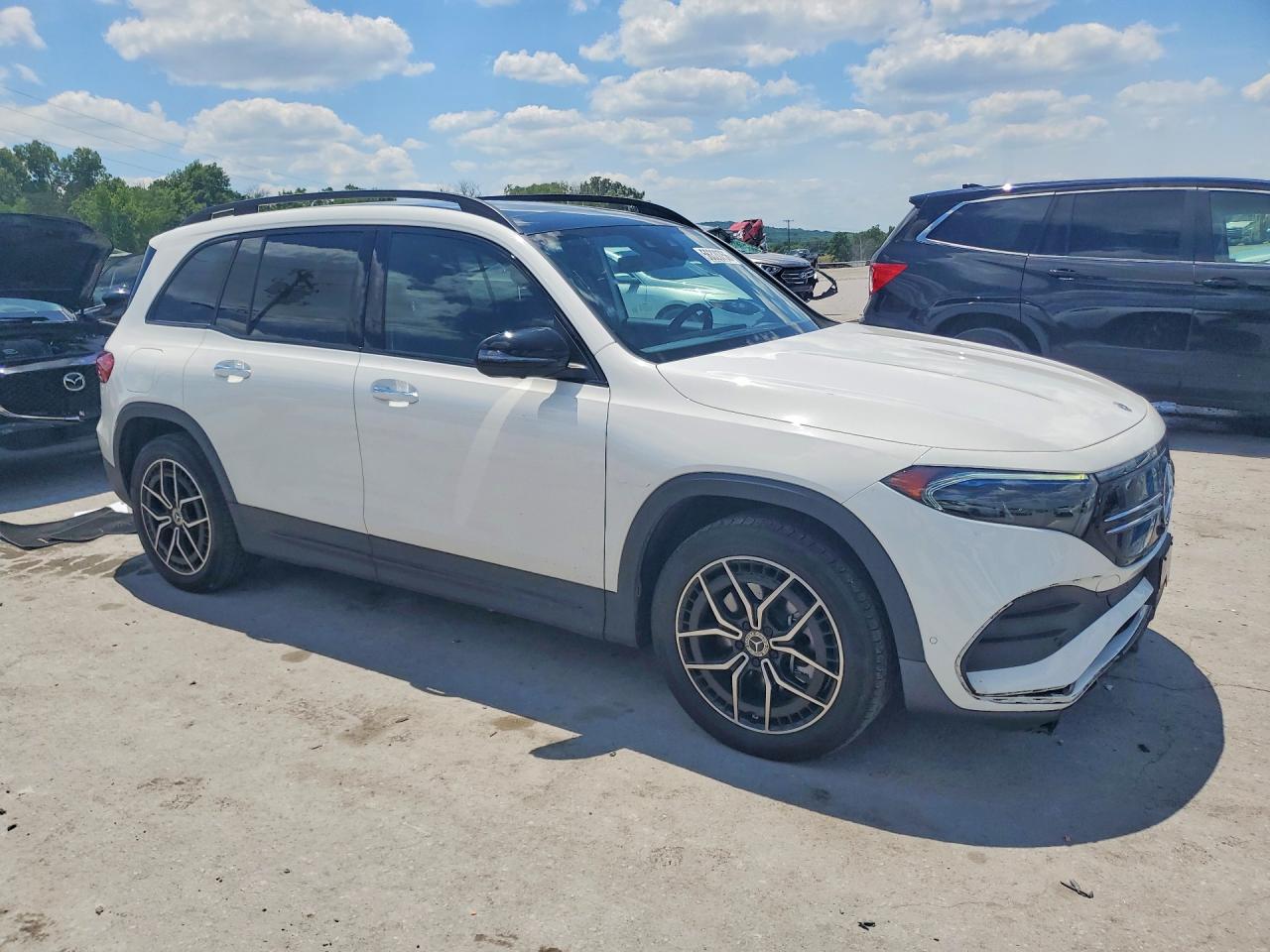 2023 Mercedes-benz Eqb 300 4matic White vin: W1N9M0KB6PN069257