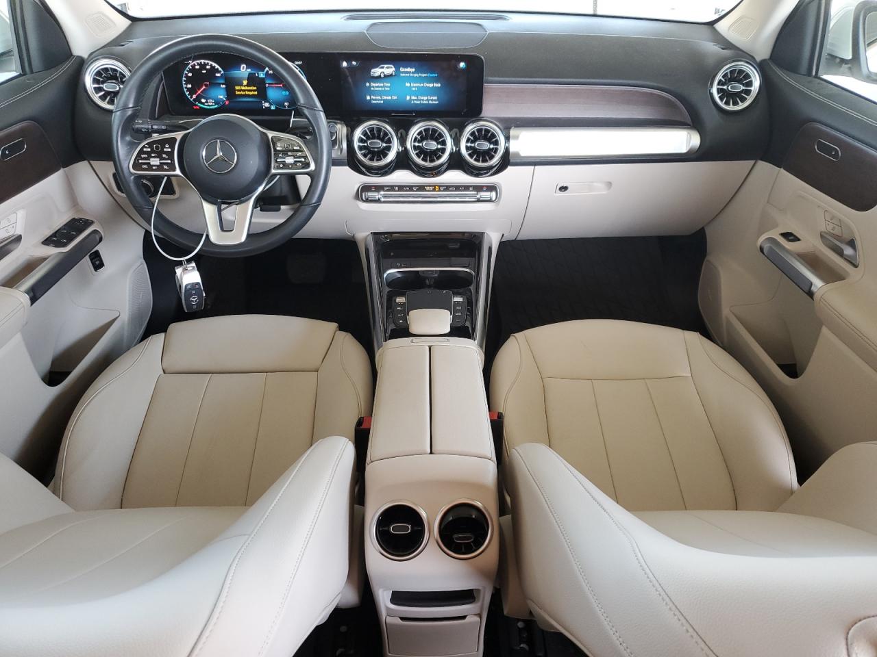 2022 Mercedes-benz Eqb 300 4matic Белый vin: W1N9M0KBXNN010211