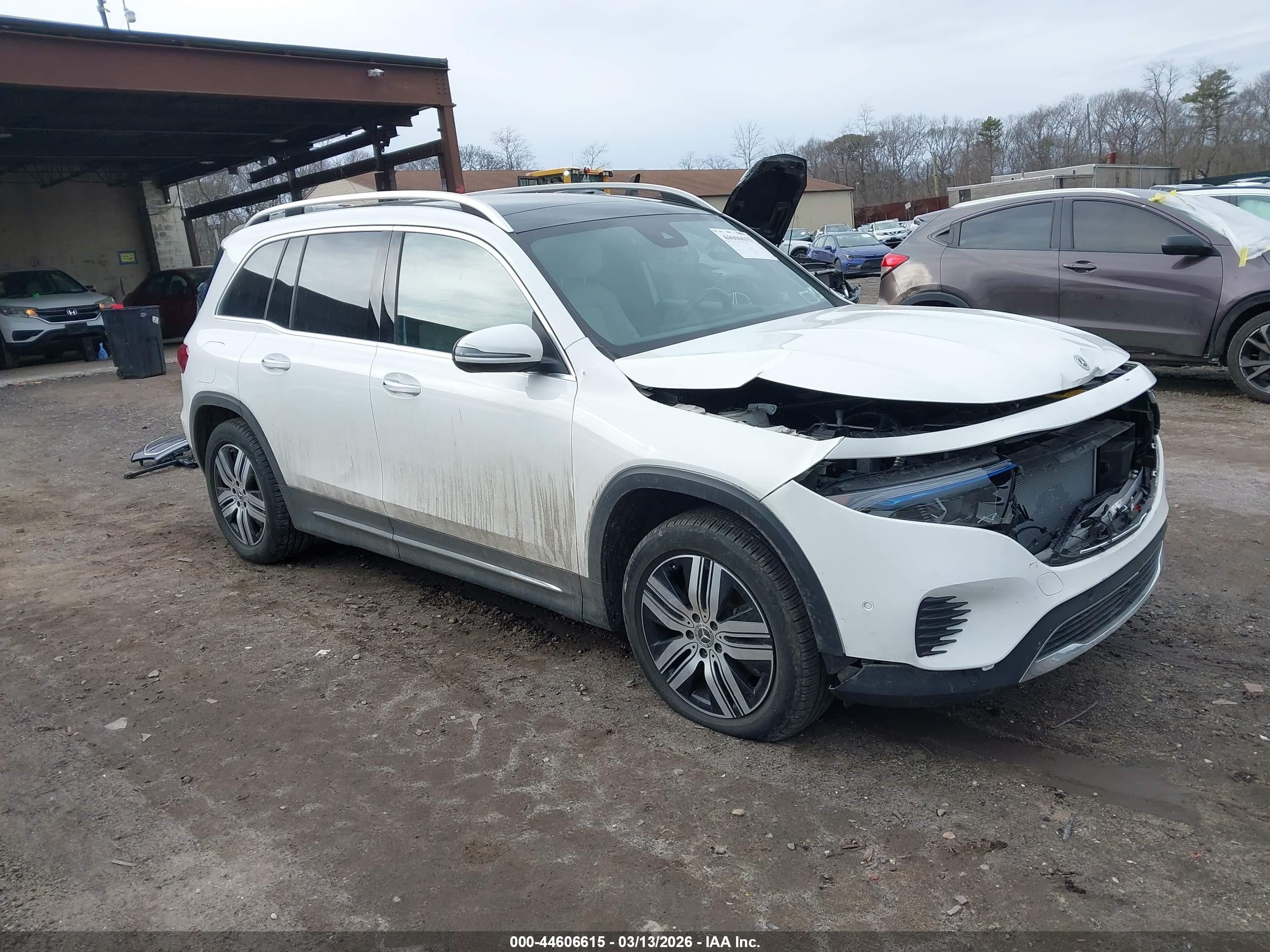 2023 Mercedes-benz Eqb 300 Suv 4matic Белый vin: W1N9M0KBXPN061565