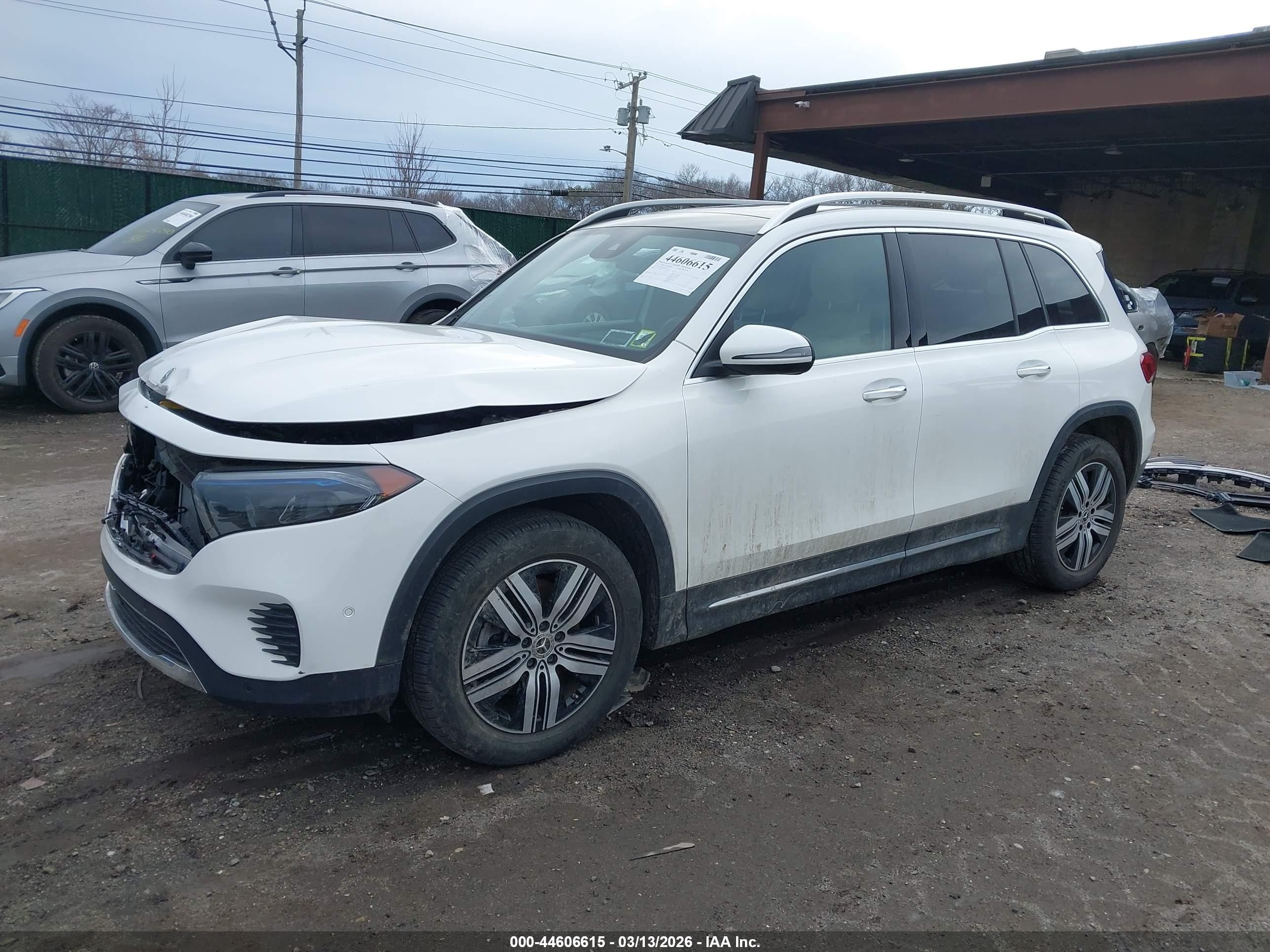 2023 Mercedes-benz Eqb 300 Suv 4matic White vin: W1N9M0KBXPN061565