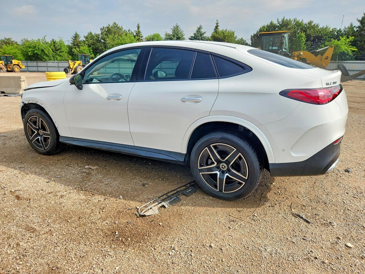 2024 Mercedes-benz Glc Coupe 300 4matic White vin: W1NKJ4HB0RF099036
