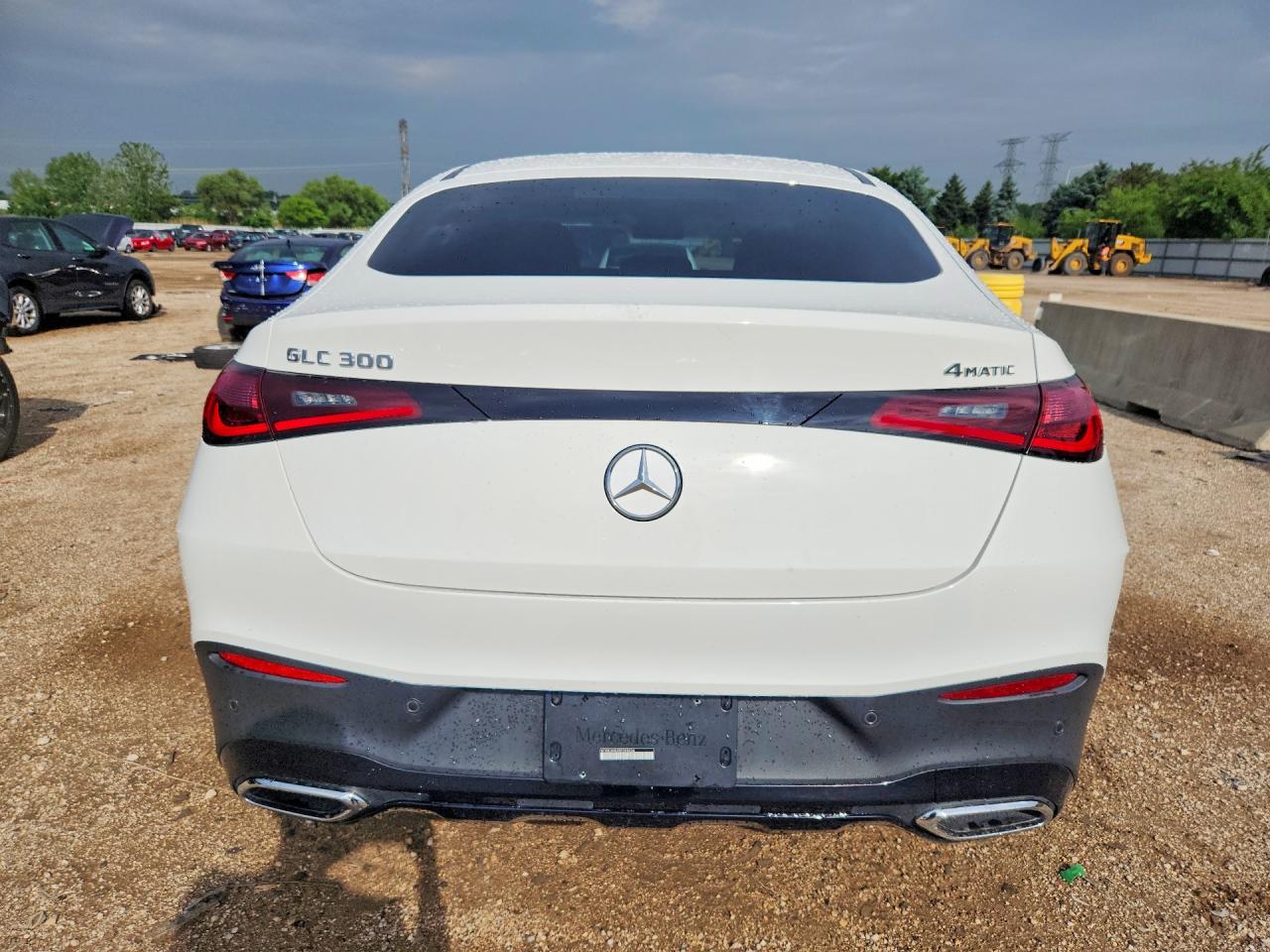 2024 Mercedes-benz Glc Coupe 300 4matic White vin: W1NKJ4HB0RF099036