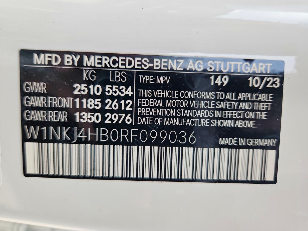 2024 Mercedes-benz Glc Coupe 300 4matic White vin: W1NKJ4HB0RF099036