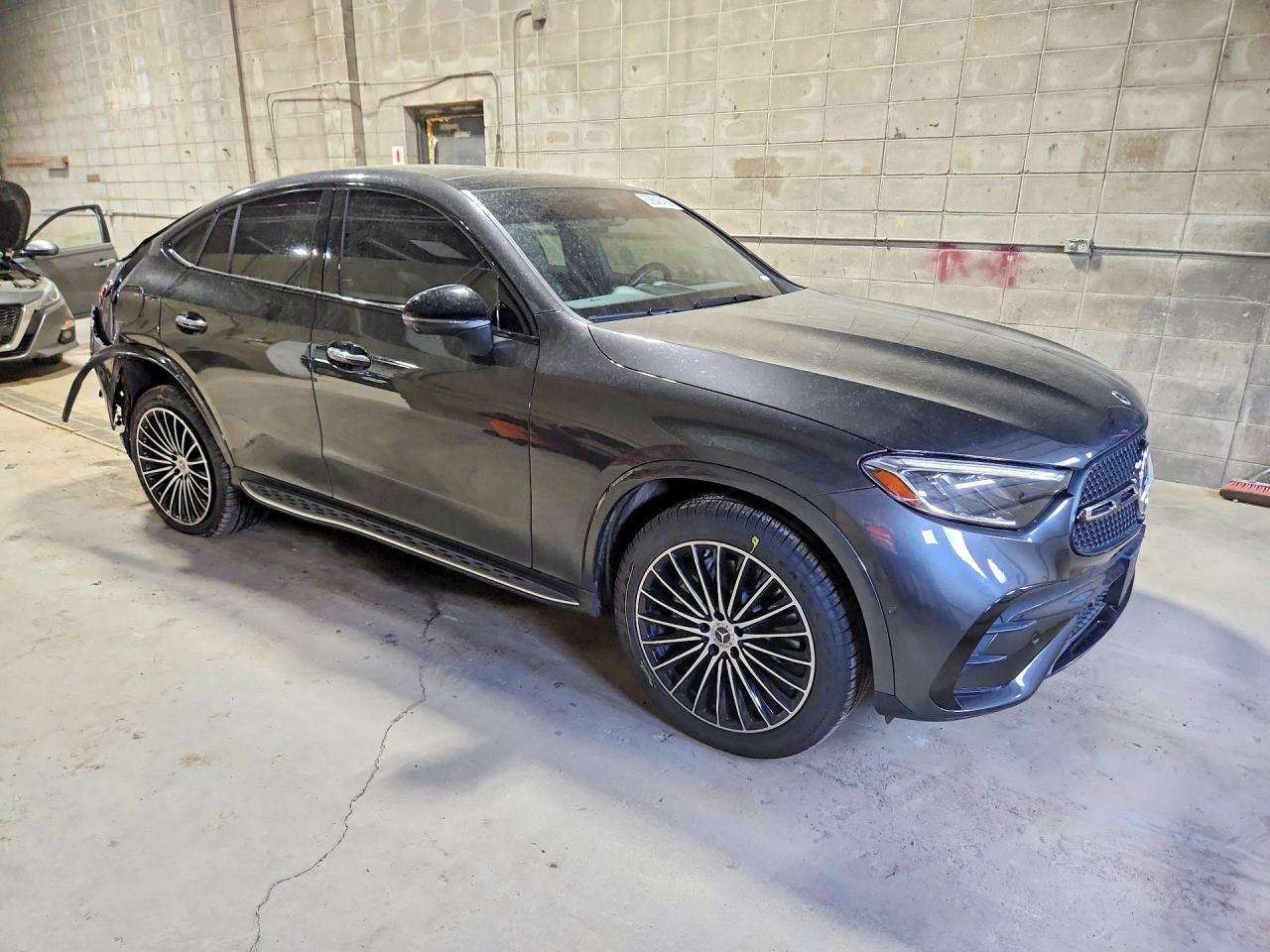 2024 Mercedes-benz Glc Coupe 300 4matic Gray vin: W1NKJ4HB0RF129667