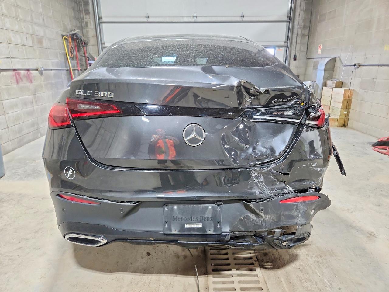 2024 Mercedes-benz Glc Coupe 300 4matic Gray vin: W1NKJ4HB0RF129667