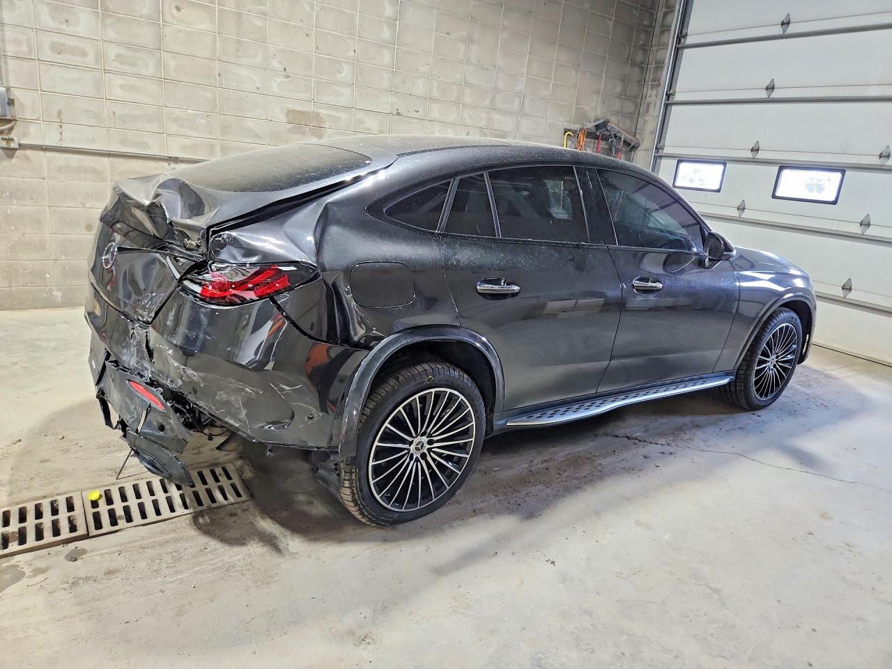 2024 Mercedes-benz Glc Coupe 300 4matic Gray vin: W1NKJ4HB0RF129667