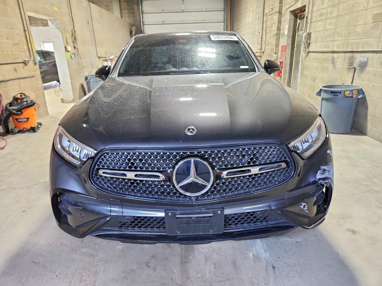 2024 Mercedes-benz Glc Coupe 300 4matic Gray vin: W1NKJ4HB0RF129667