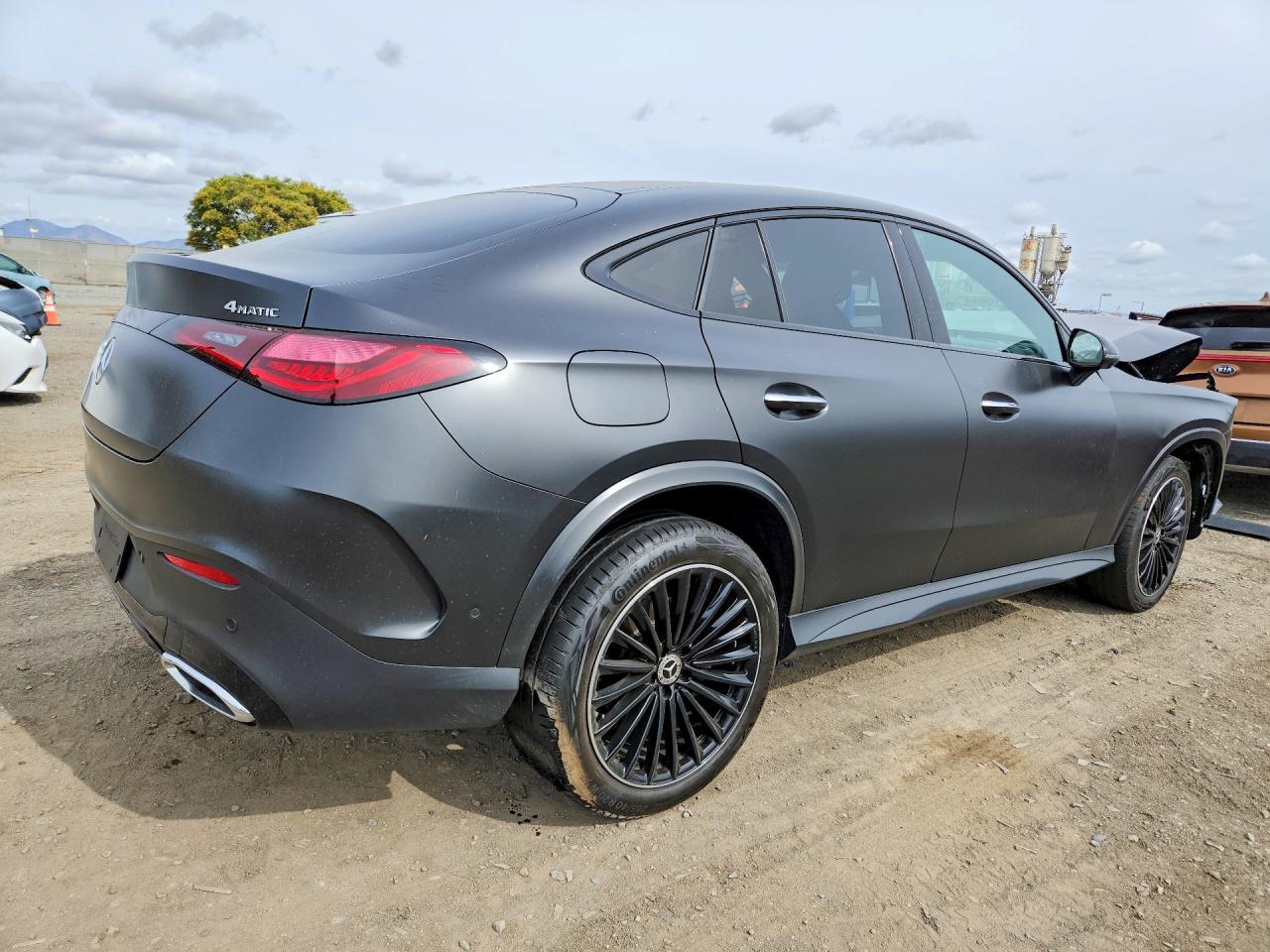 2024 Mercedes-benz Glc Coupe 300 4matic Черный vin: W1NKJ4HB8RF180169
