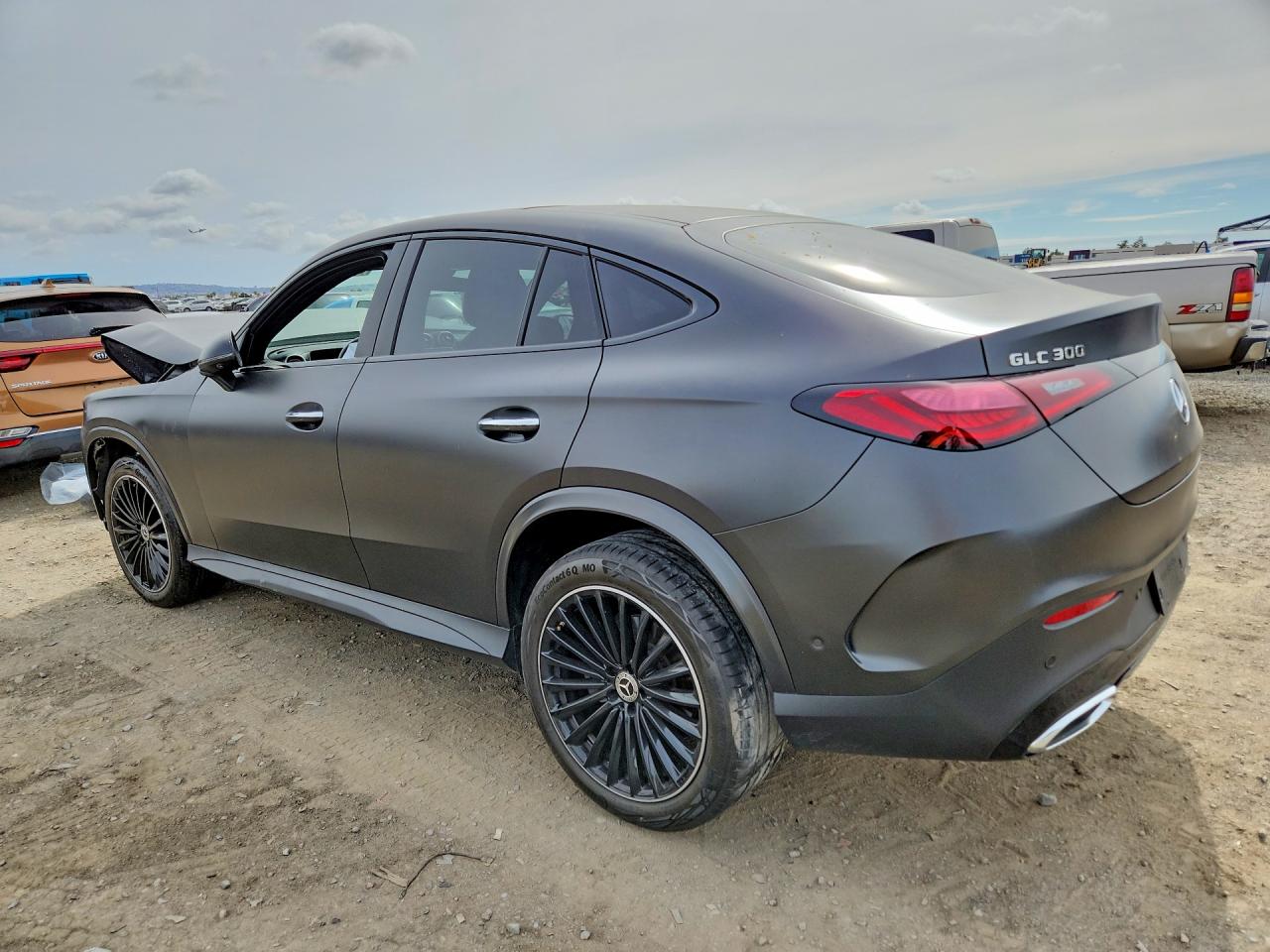 2024 Mercedes-benz Glc Coupe 300 4matic Черный vin: W1NKJ4HB8RF180169