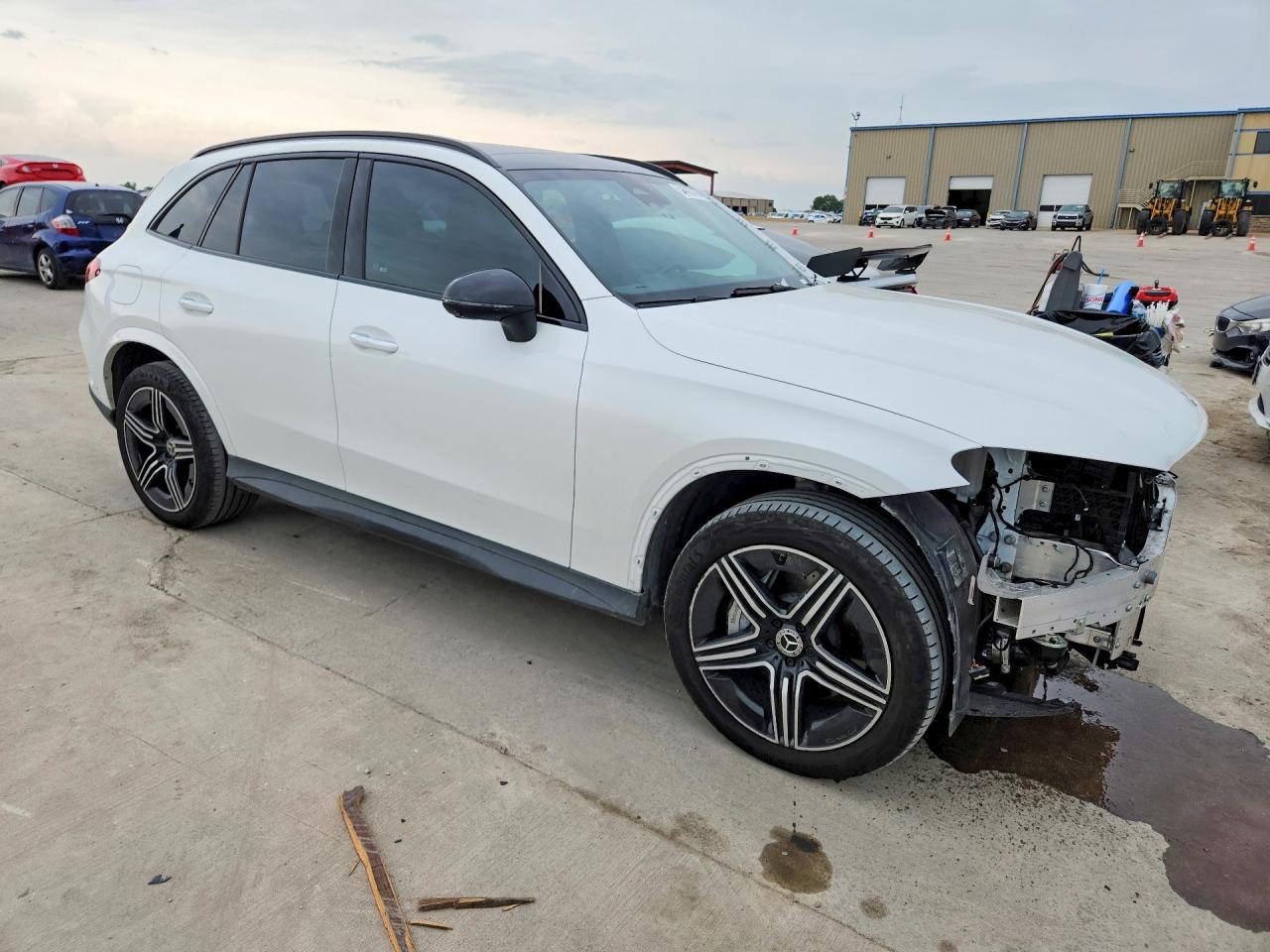 2025 Mercedes-benz Glc 300 4matic Белый vin: W1NKM4HB0SF291442