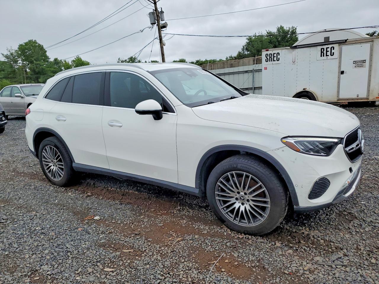 2025 Mercedes-benz Glc 300 4matic White vin: W1NKM4HB2SF318981
