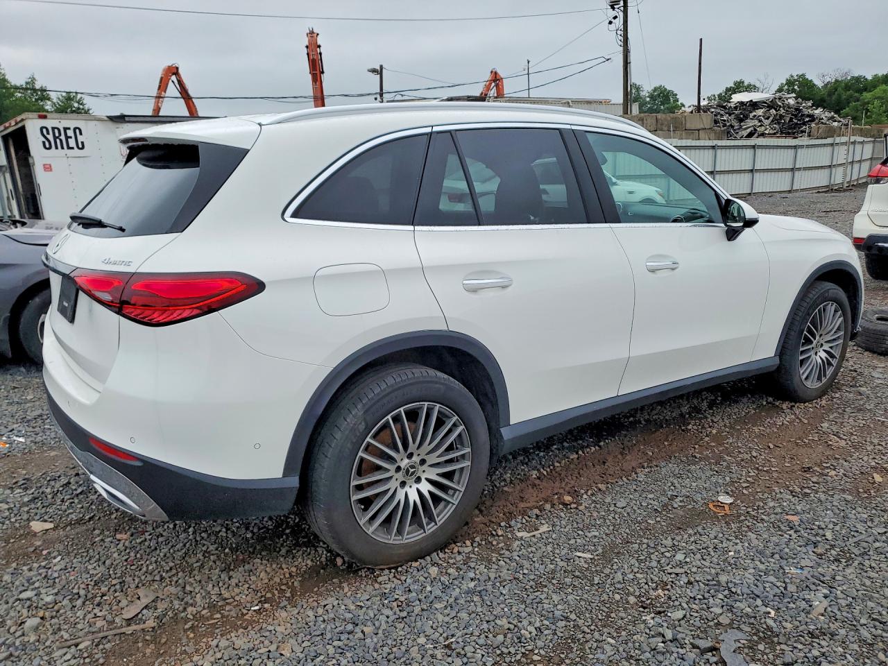 2025 Mercedes-benz Glc 300 4matic White vin: W1NKM4HB2SF318981