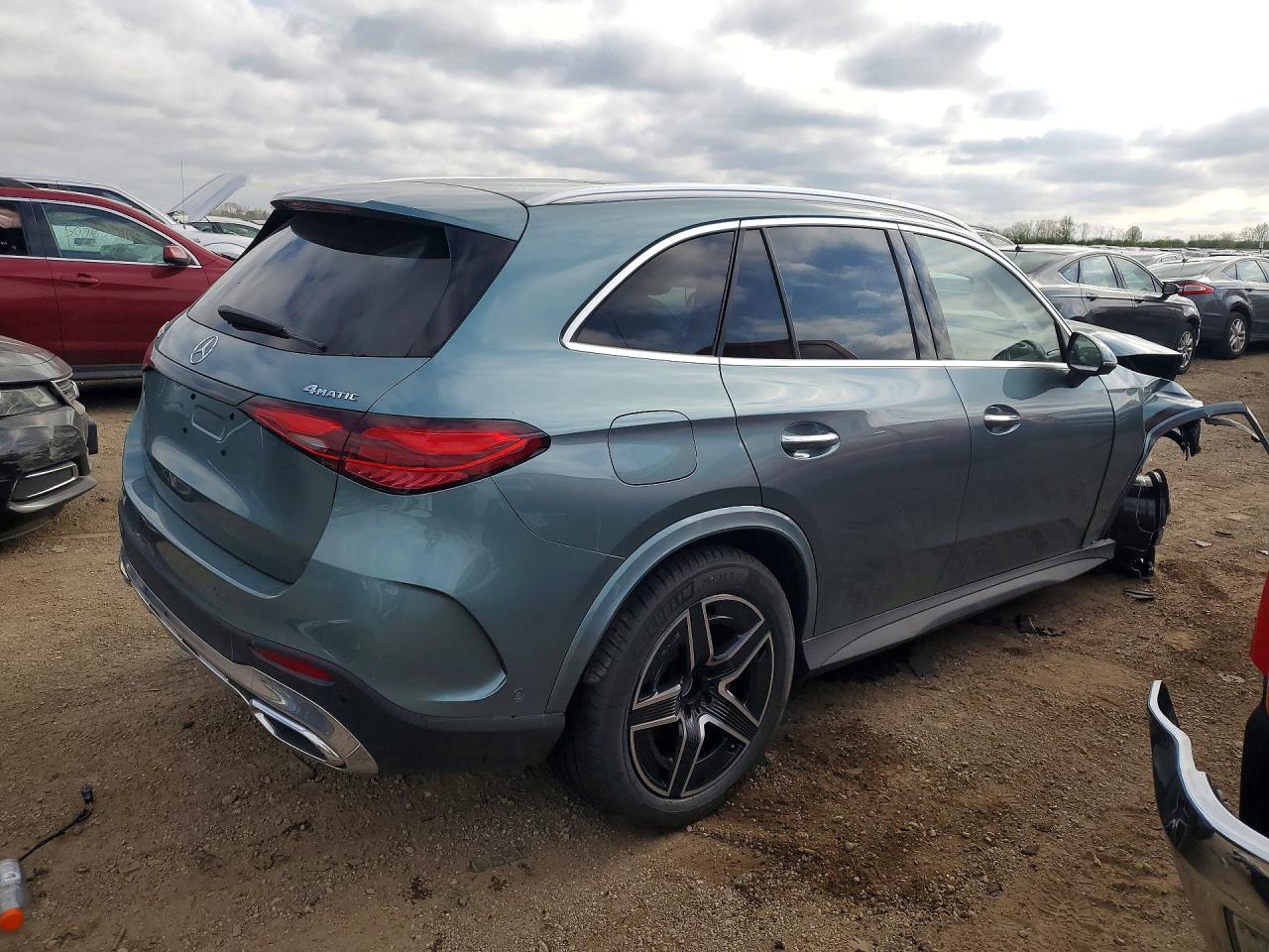 2026 Mercedes-benz Glc 300 4matic Turquoise vin: W1NKM4HB3TU112016