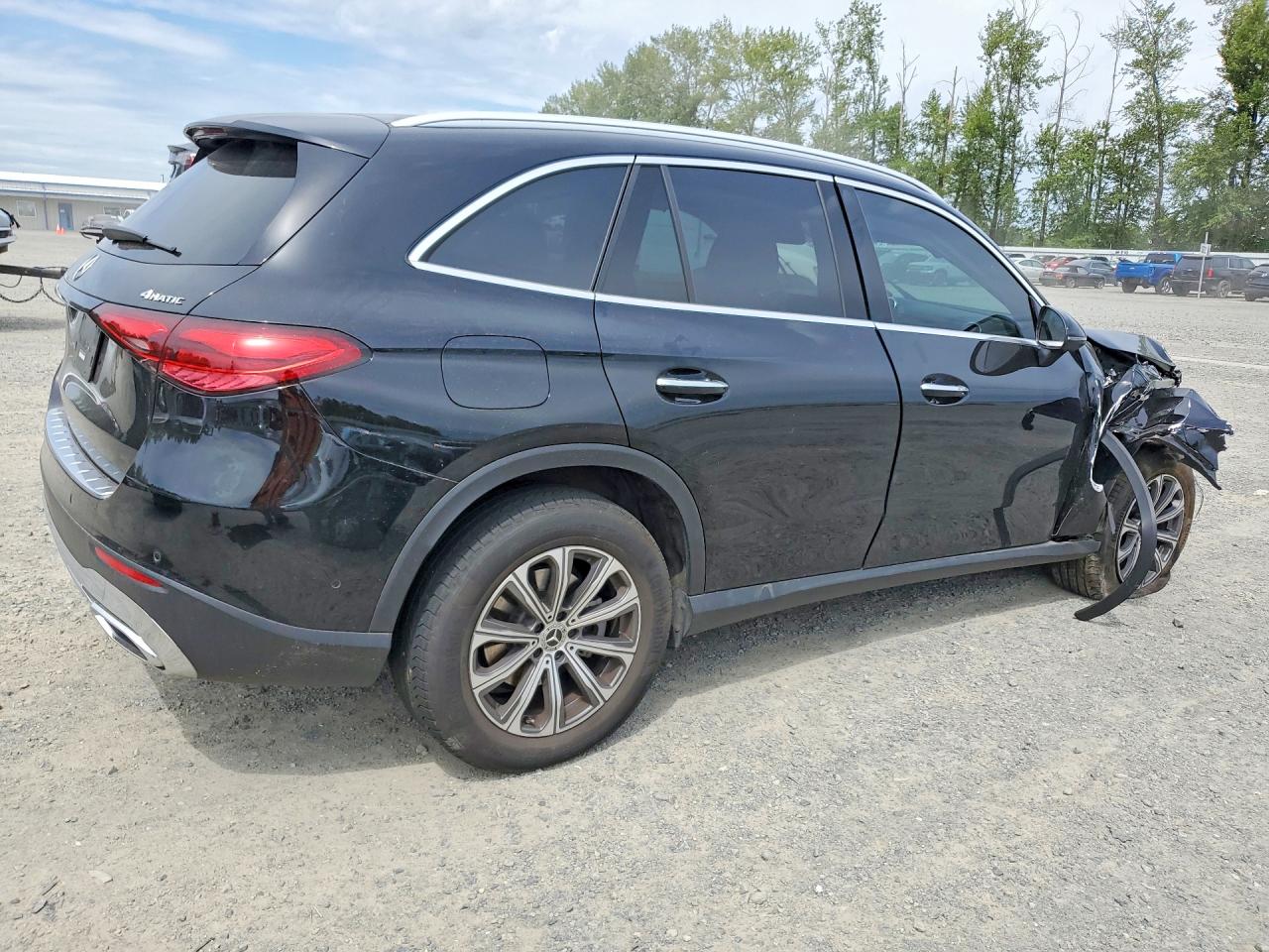 2024 Mercedes-benz Glc 300 4matic Черный vin: W1NKM4HB4RF101281