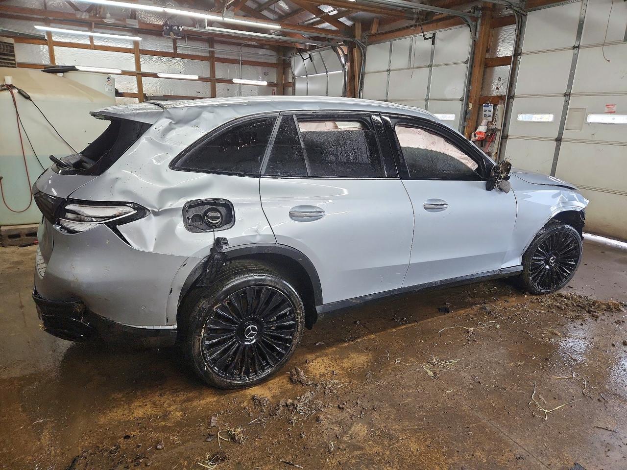 2023 Mercedes-benz Glc 300 4matic Silver vin: W1NKM4HB6PF028203