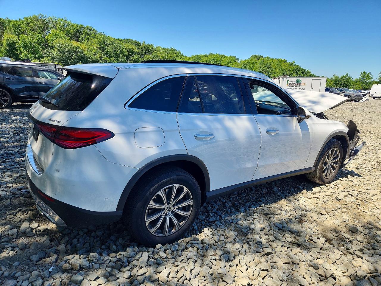 2025 Mercedes-benz Glc 300 4matic White vin: W1NKM4HB6SF348906