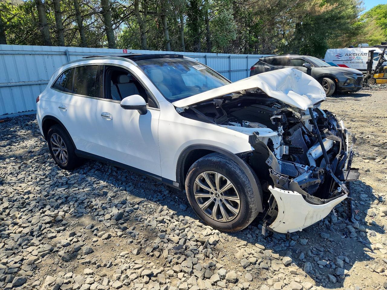 2025 Mercedes-benz Glc 300 4matic White vin: W1NKM4HB6SF348906