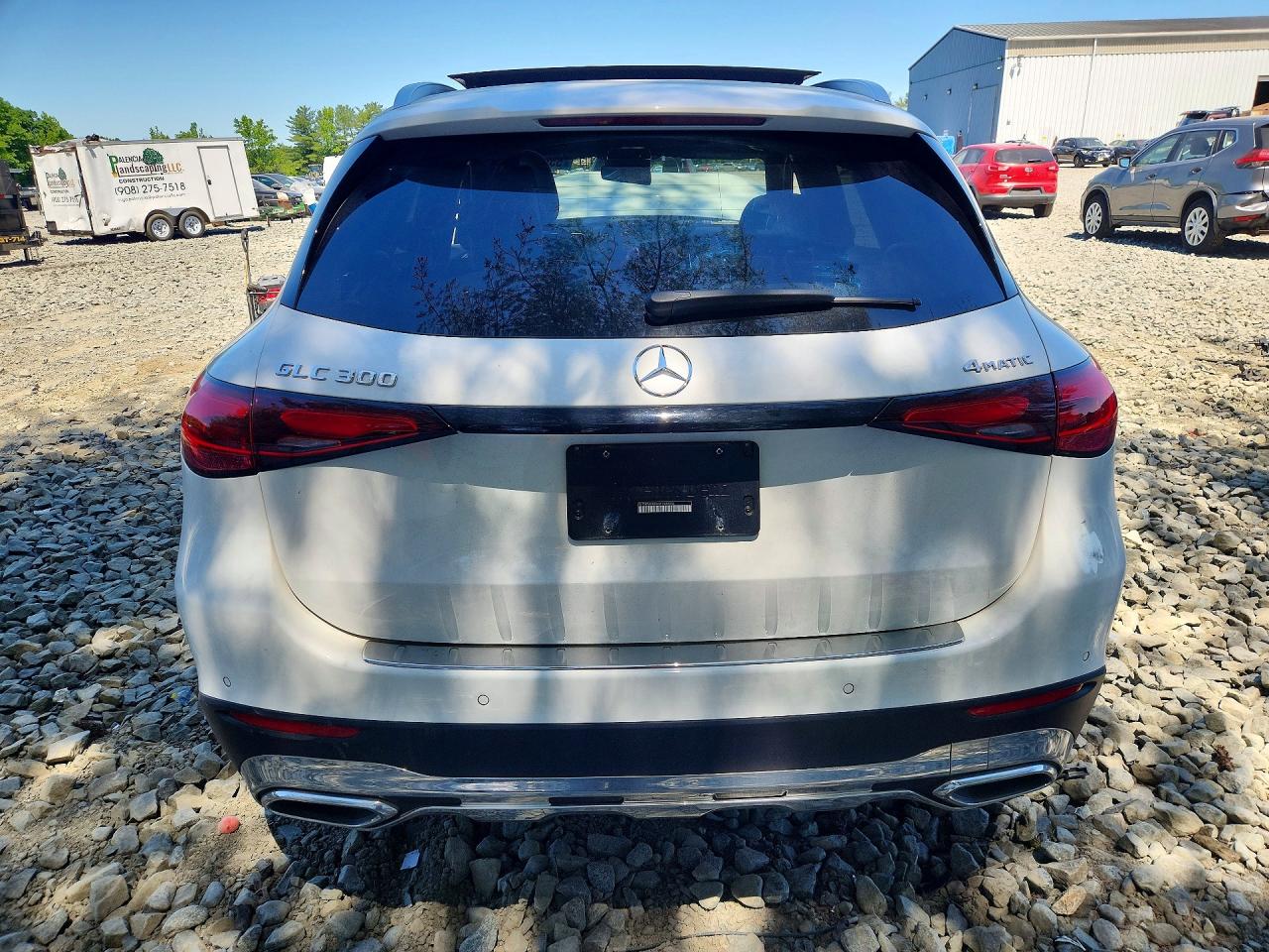 2025 Mercedes-benz Glc 300 4matic White vin: W1NKM4HB6SF348906