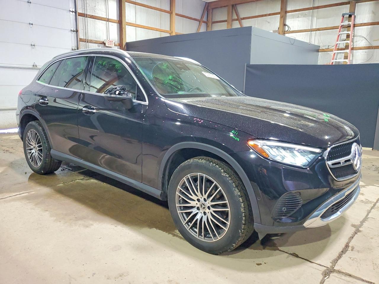 2024 Mercedes-benz Glc 300 4matic Черный vin: W1NKM4HB7RF104286