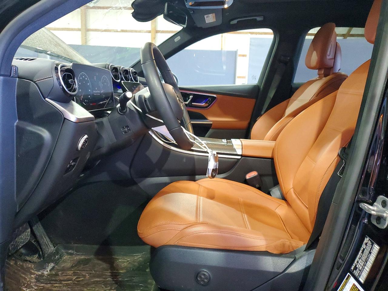 2024 Mercedes-benz Glc 300 4matic Черный vin: W1NKM4HB7RF104286