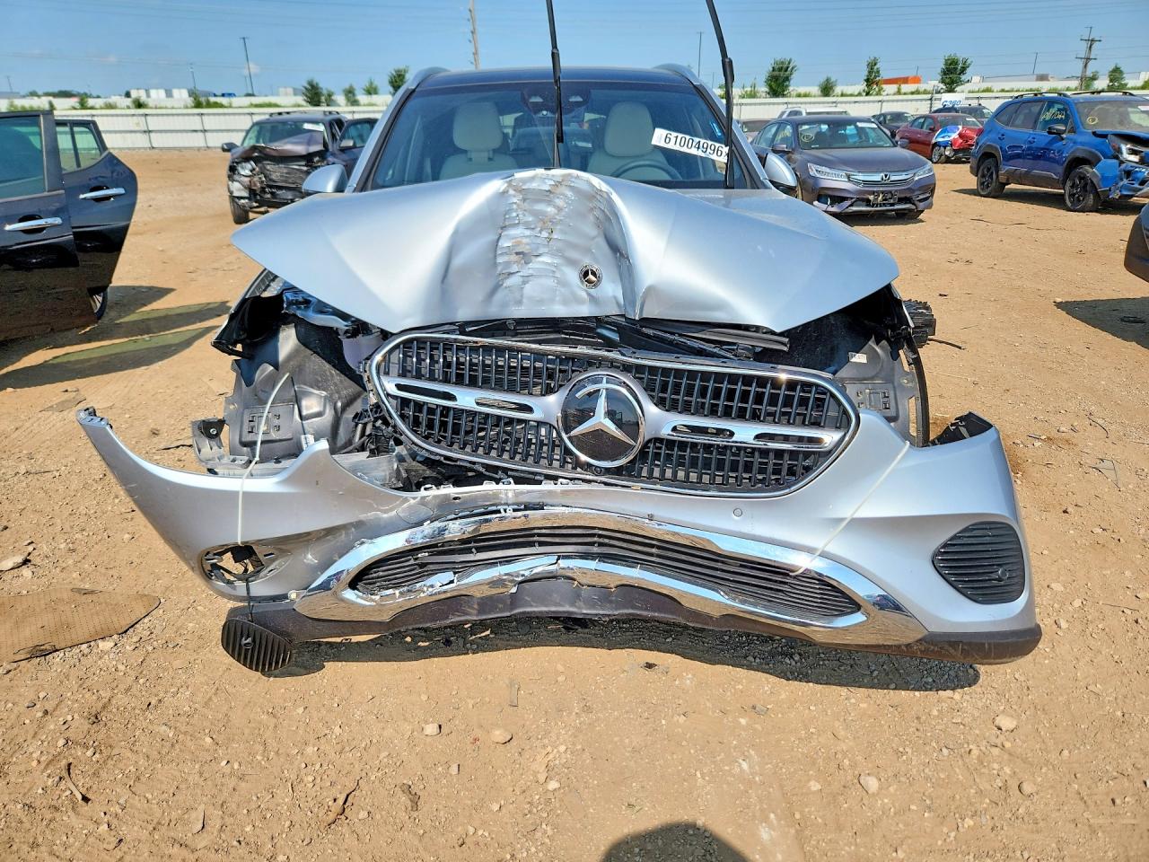 2026 Mercedes-benz Glc 300 4matic Silver vin: W1NKM4HB9TF472038