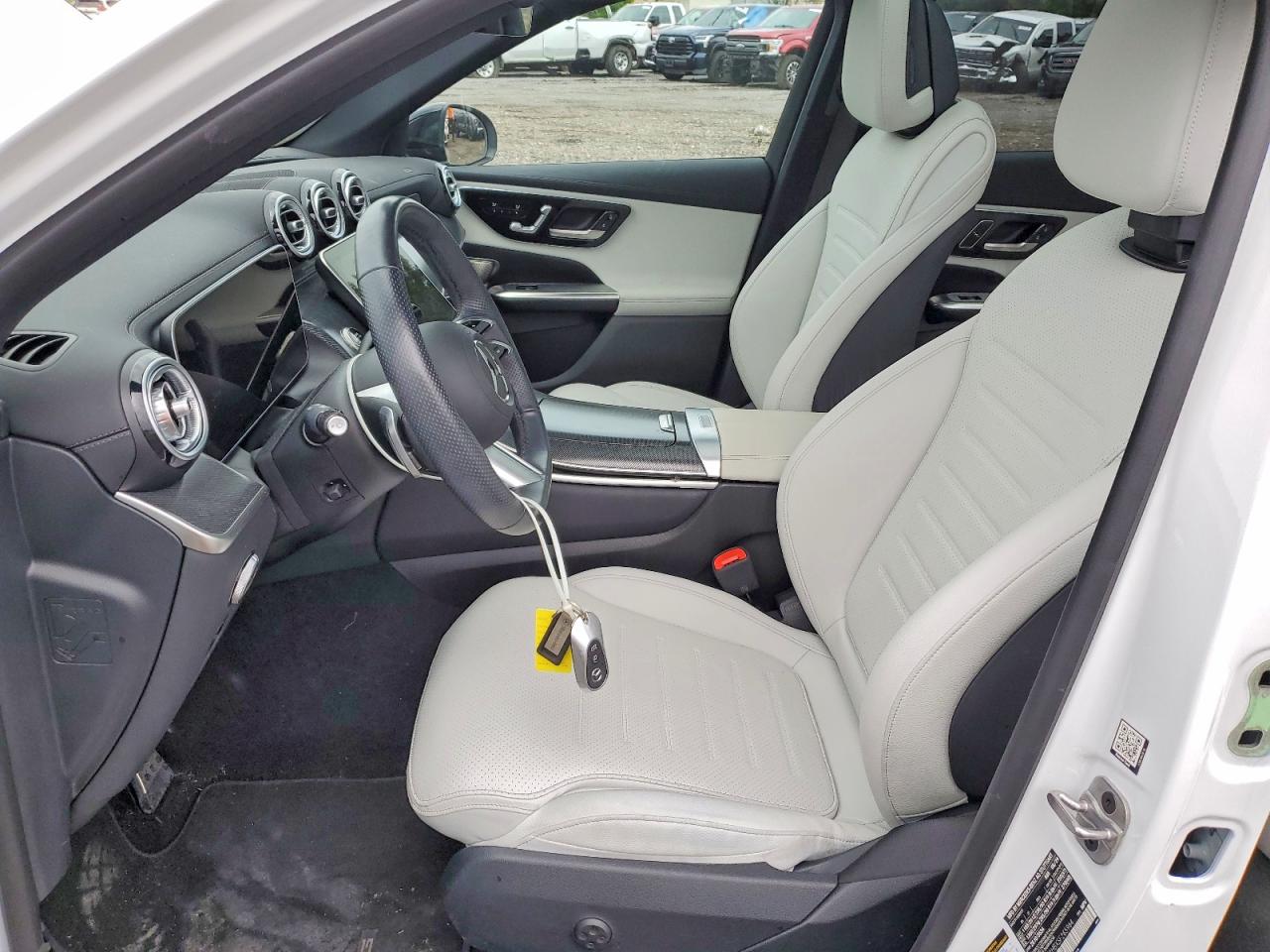 2025 Mercedes-benz Glc 300 4matic Белый vin: W1NKM4HBXSF265964