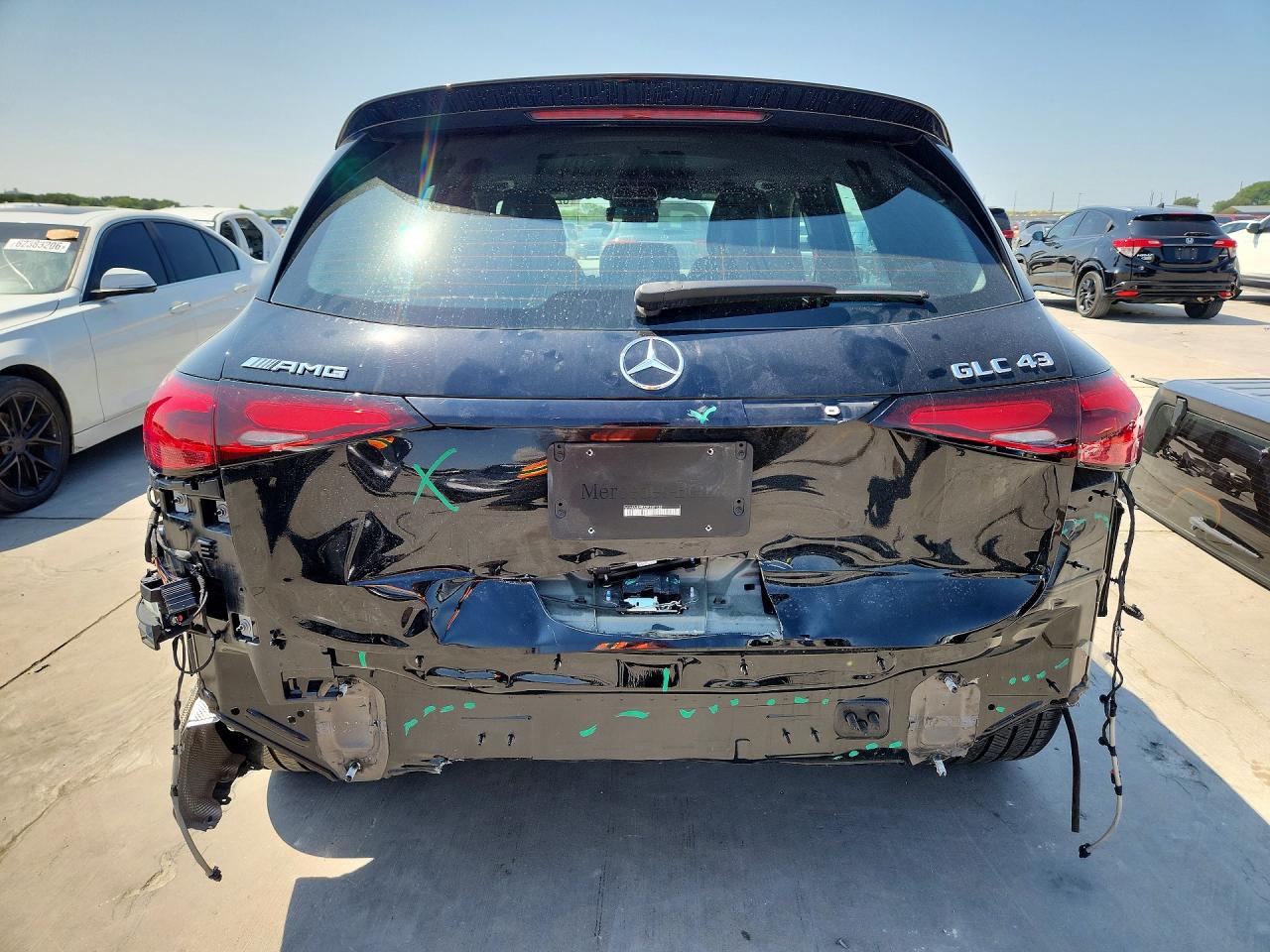2025 Mercedes-benz Glc 43 4matic Amg Black vin: W1NKM8HBXSF287132