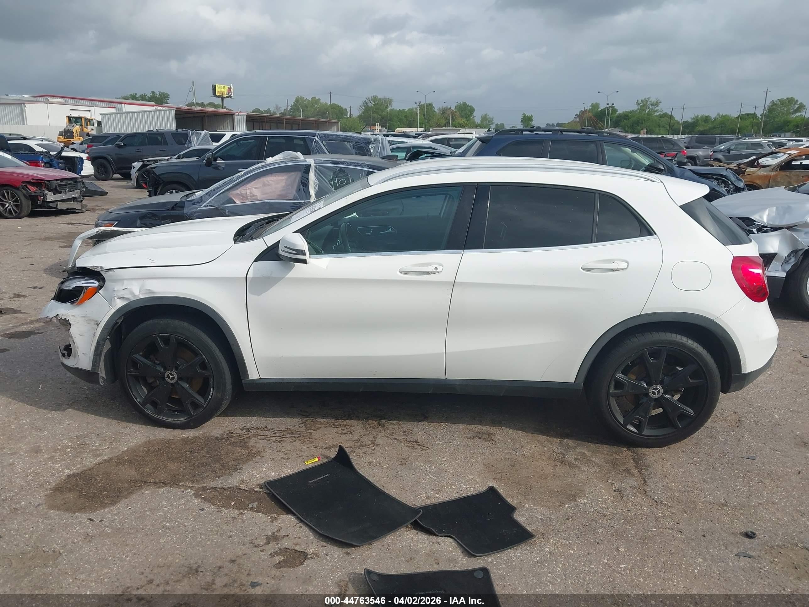2020 Mercedes-benz Gla 250   White vin: W1NTG4EB6LU031219