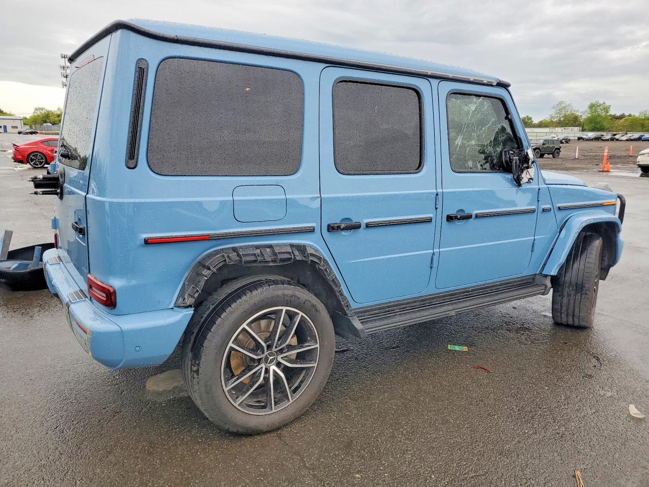 2025 Mercedes-benz G 550 Blue vin: W1NWH1ABXSX004908