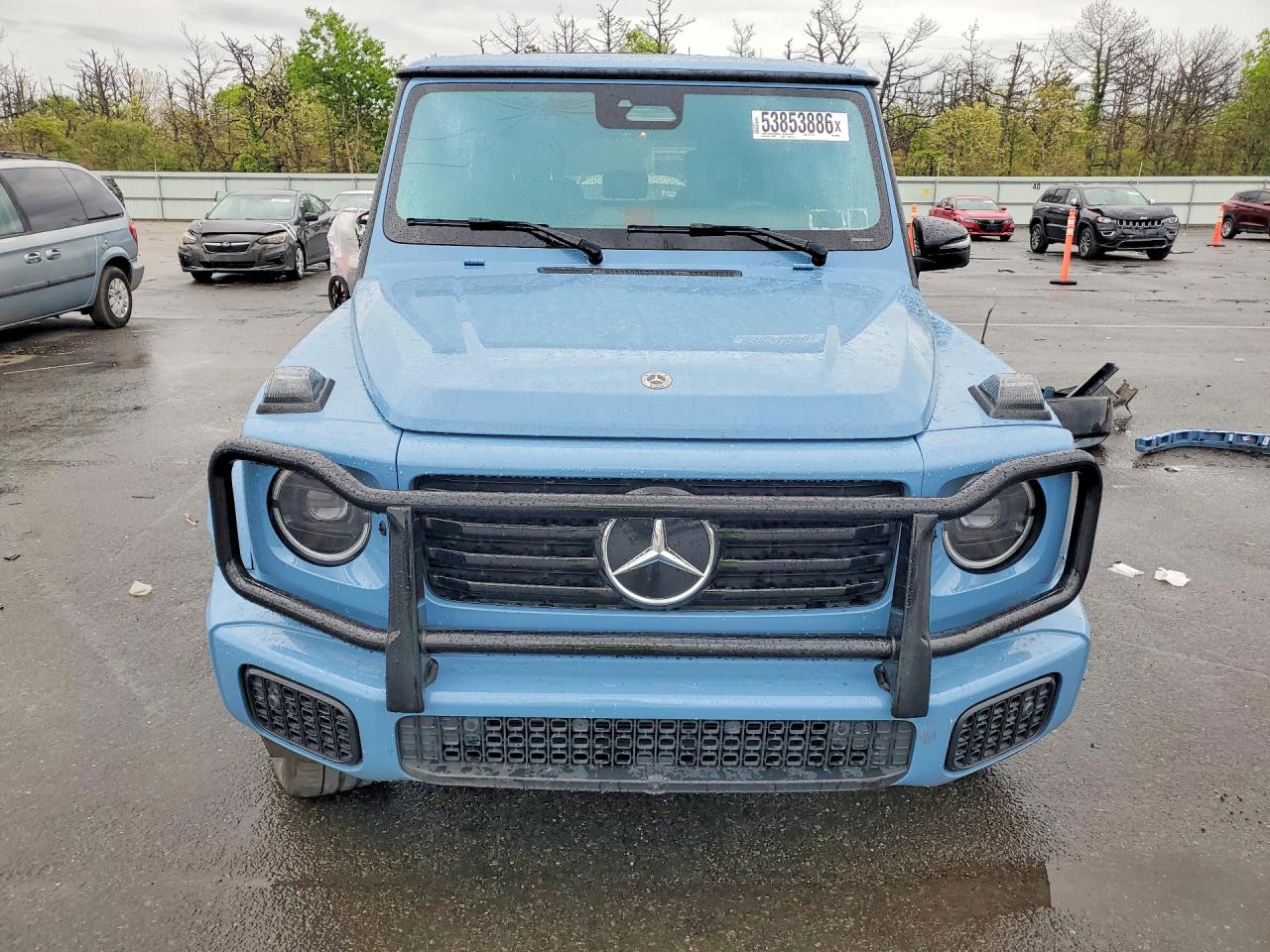 2025 Mercedes-benz G 550 Blue vin: W1NWH1ABXSX004908