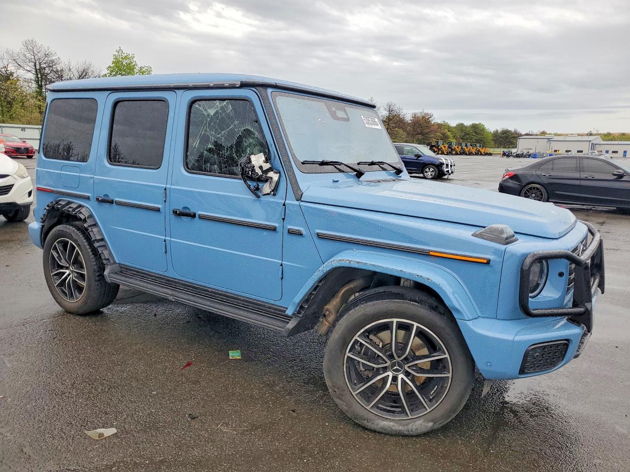 2025 Mercedes-benz G 550 Blue vin: W1NWH1ABXSX004908