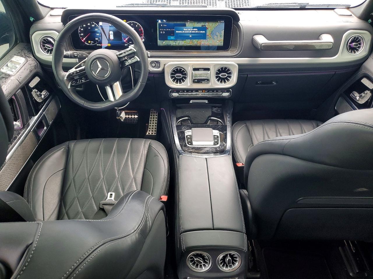 2025 Mercedes-benz G 550 Blue vin: W1NWH1ABXSX004908