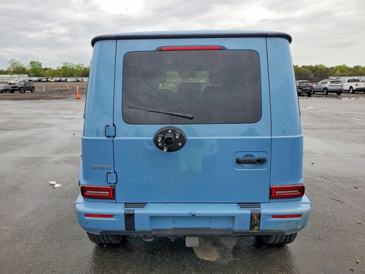 2025 Mercedes-benz G 550 Blue vin: W1NWH1ABXSX004908