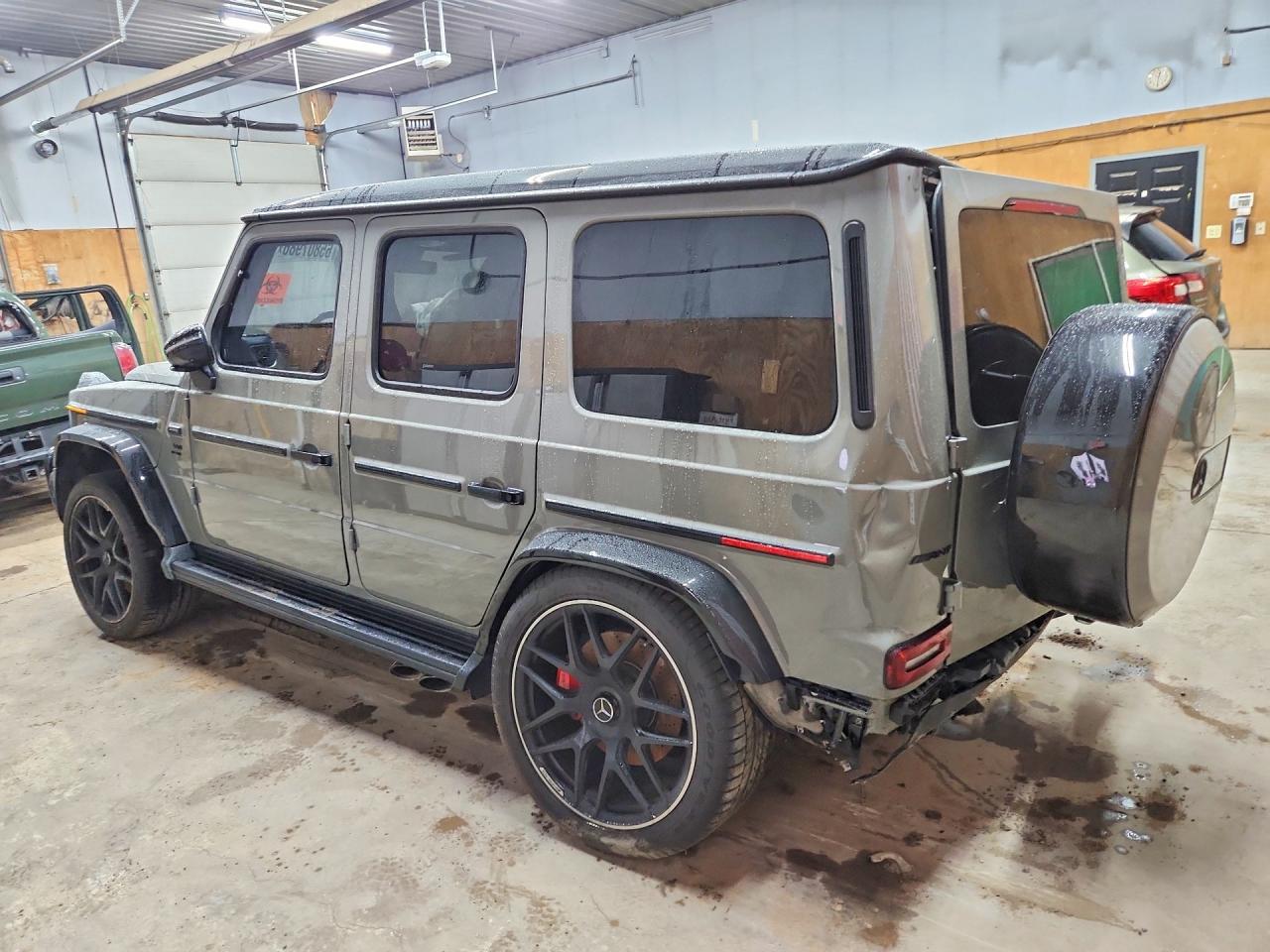 2025 Mercedes-benz G63 Amg Gray vin: W1NWH5AB1SX061540