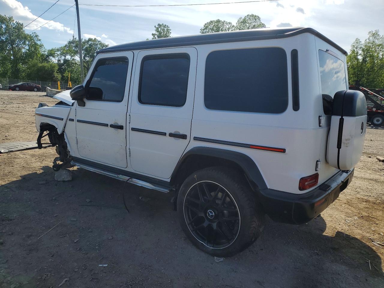 2025 Mercedes-benz G 580e White vin: W1NWM0AB4SX035187