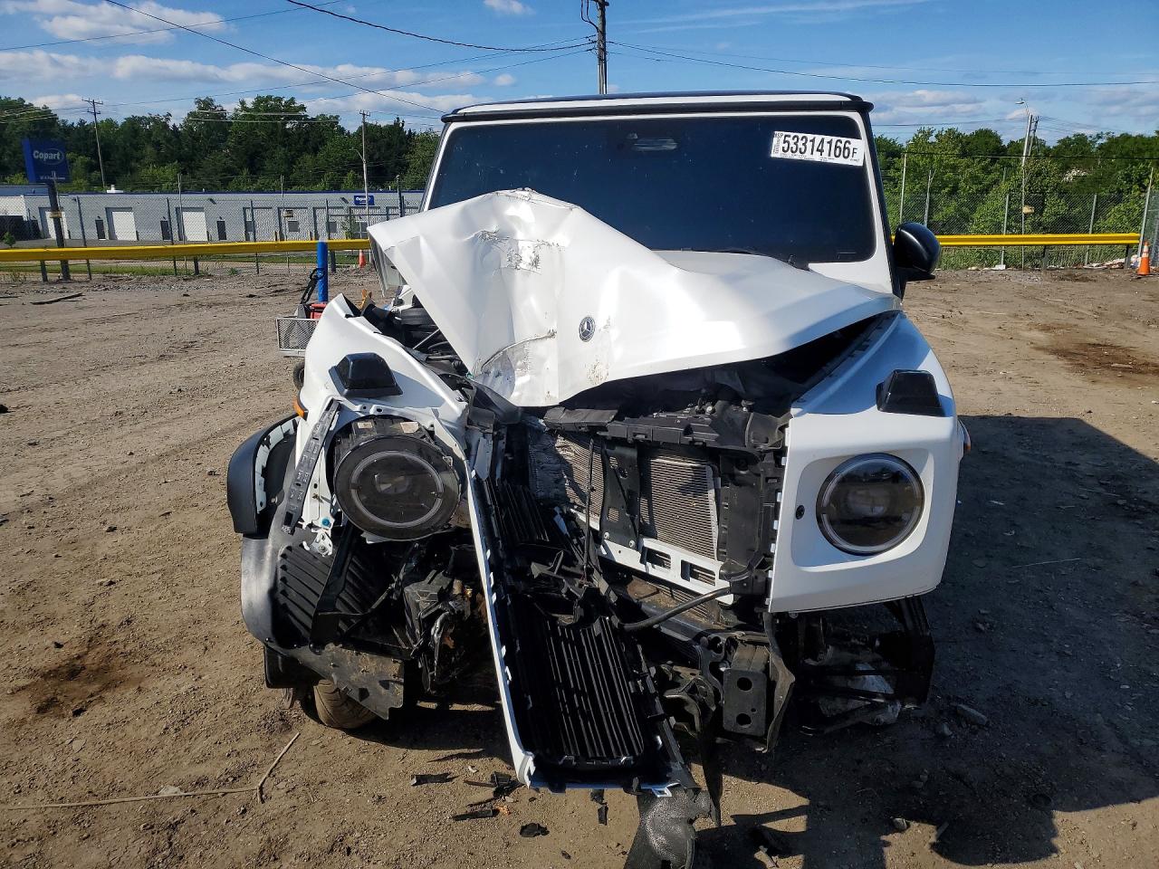 2025 Mercedes-benz G 580e White vin: W1NWM0AB4SX035187