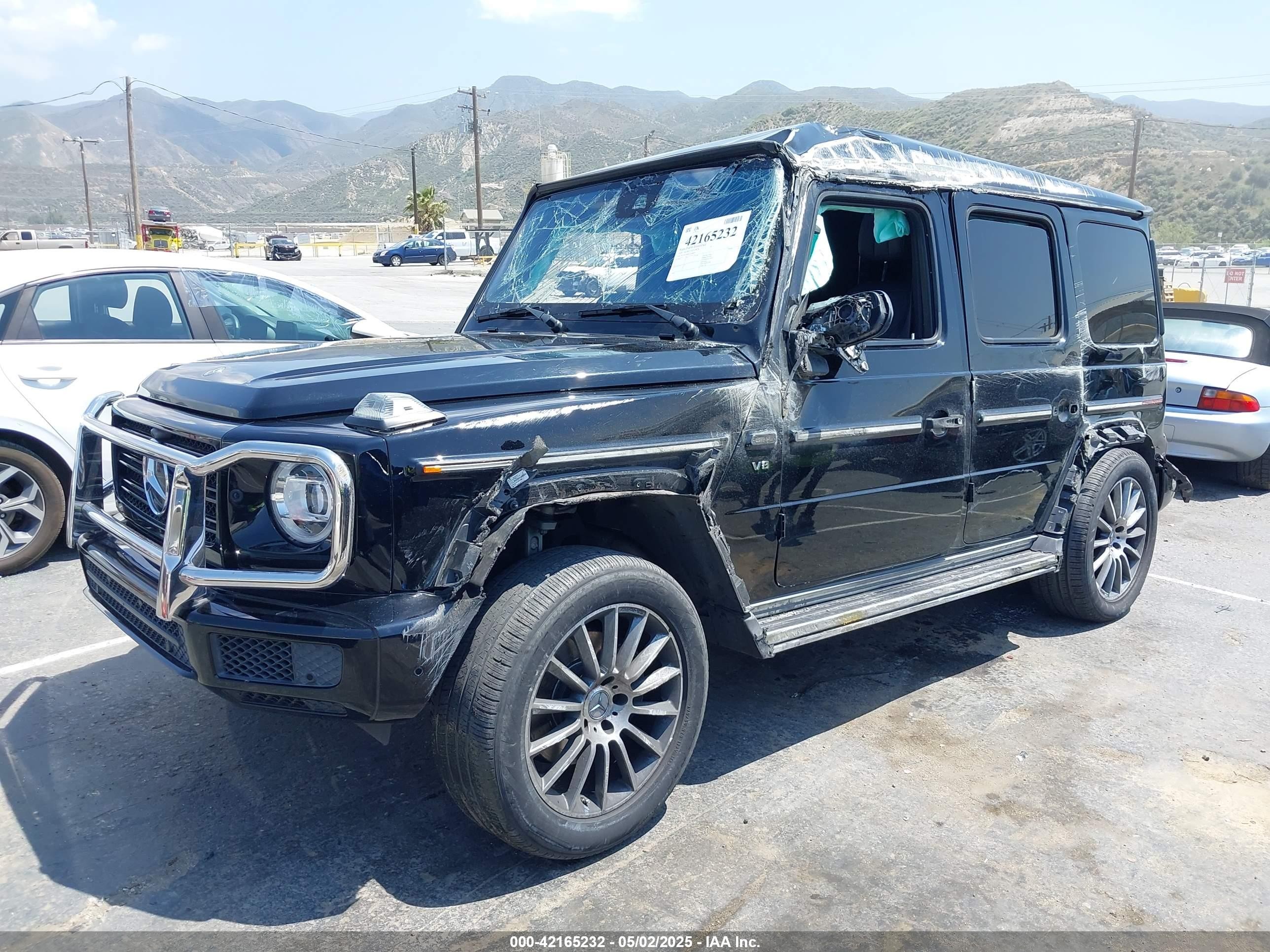 2020 Mercedes-benz G 550 4matic Black vin: W1NYC6BJ6LX340874