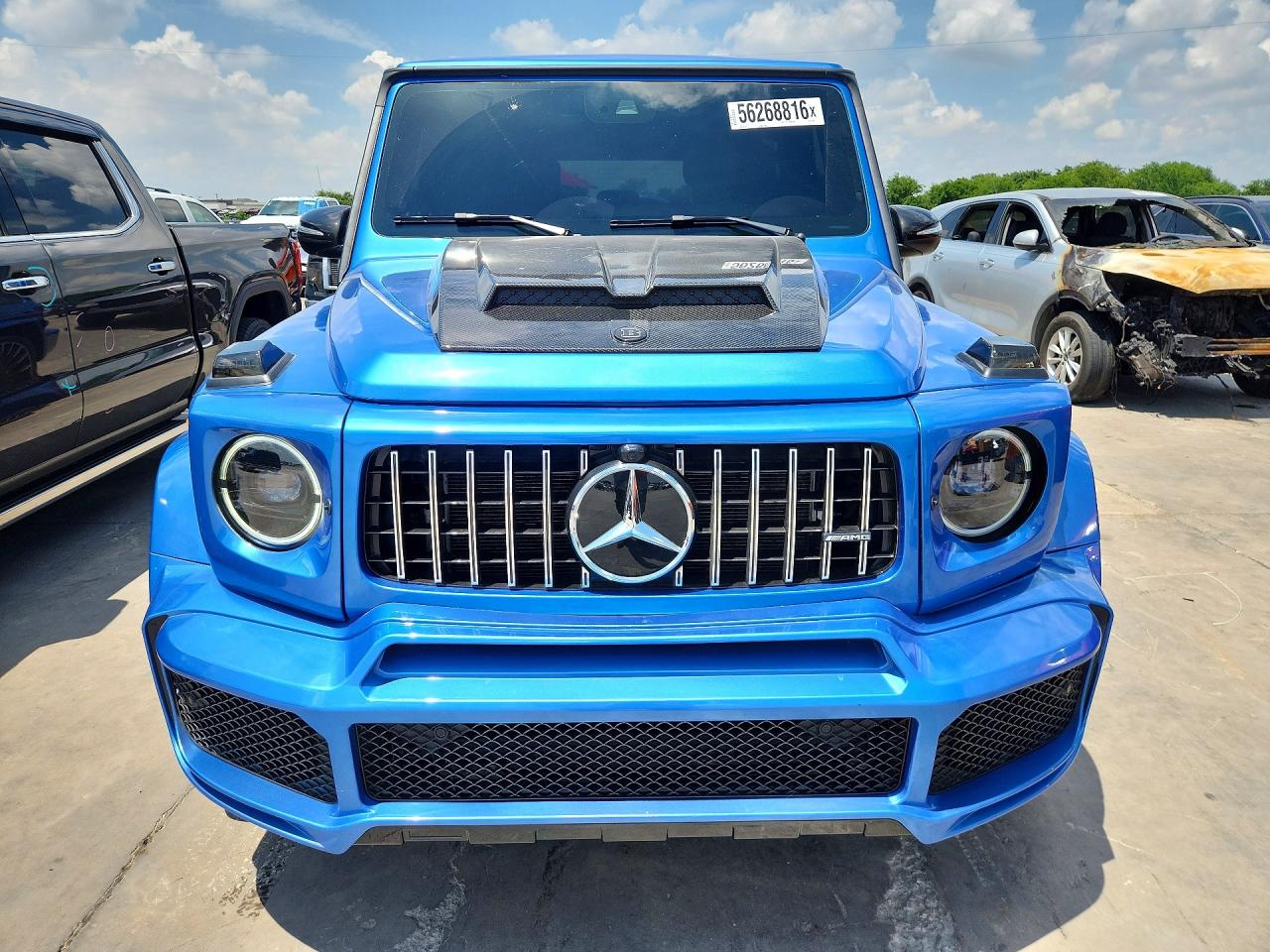 2023 Mercedes-benz G 63 Amg Синий vin: W1NYC7HJ2PX476857