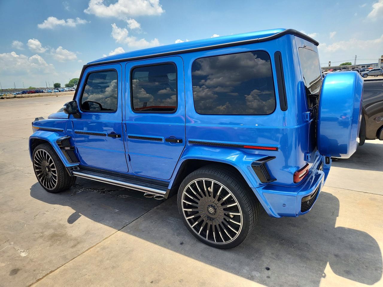 2023 Mercedes-benz G 63 Amg Синий vin: W1NYC7HJ2PX476857