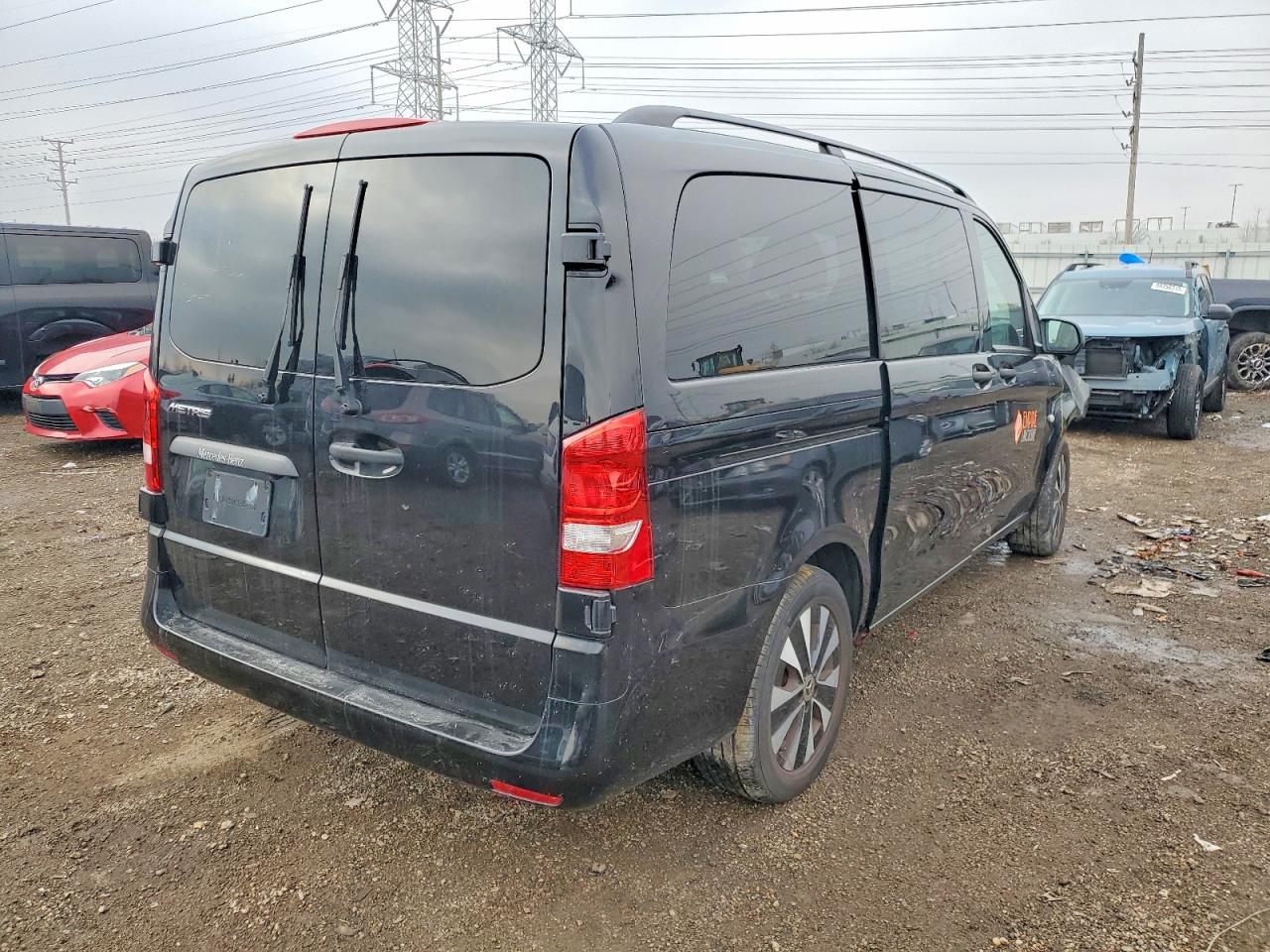 2023 Mercedes-benz Metris Black vin: W1WV0FEY2P4295830