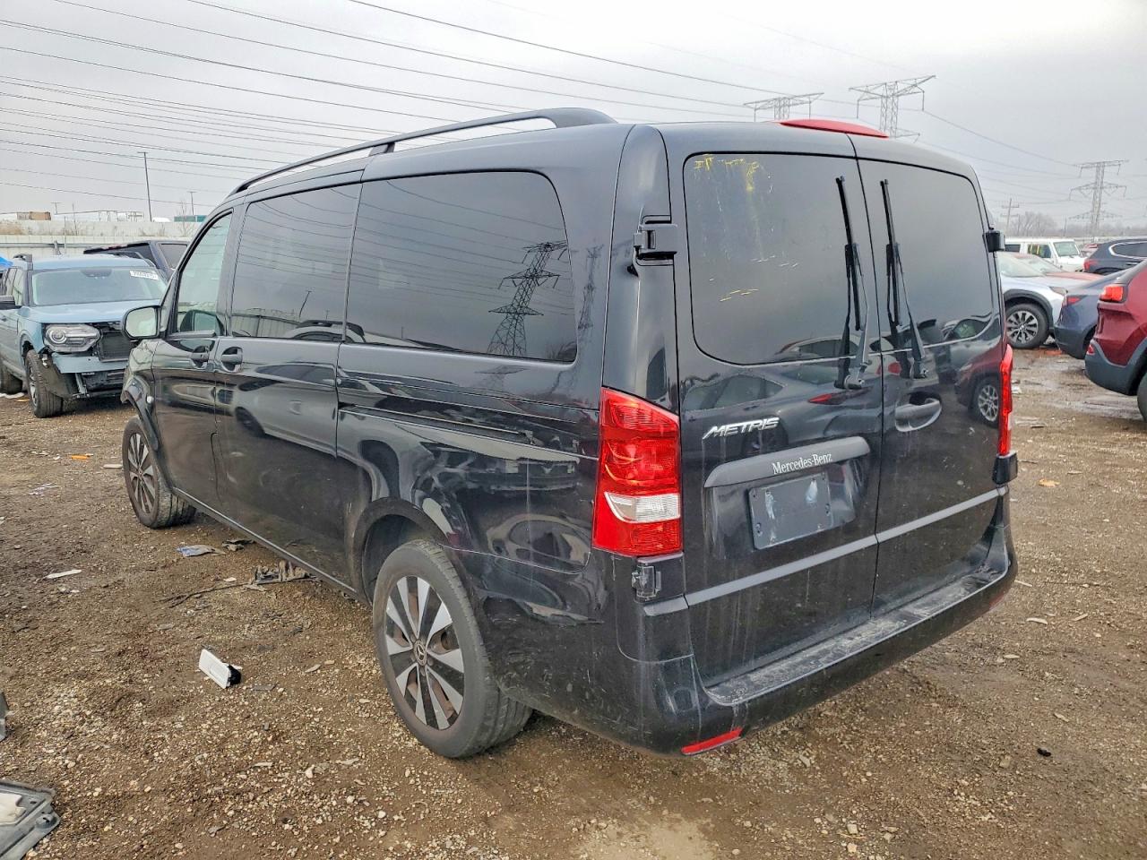 2023 Mercedes-benz Metris Black vin: W1WV0FEY2P4295830