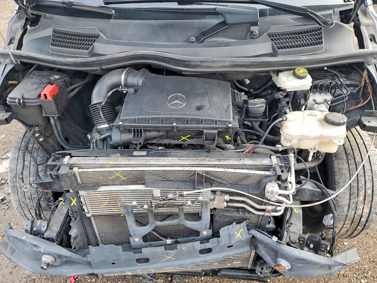2023 Mercedes-benz Metris Black vin: W1WV0FEY2P4295830