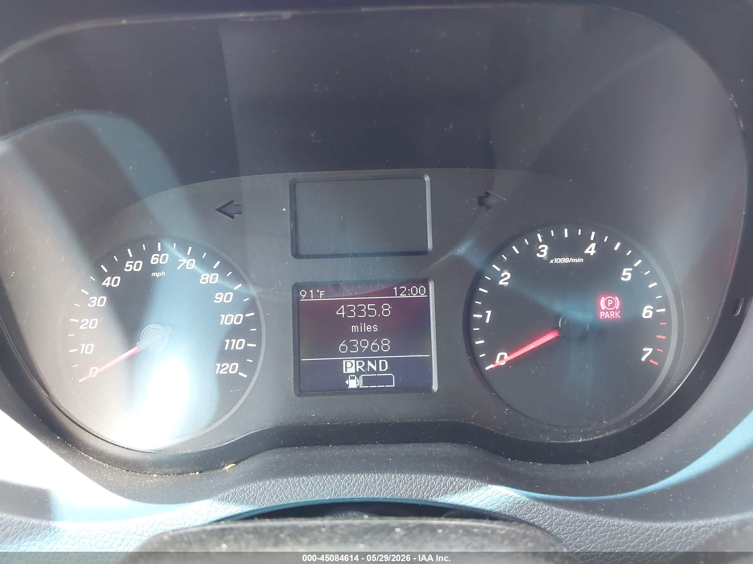 2021 Mercedes-benz Sprinter 2500 High Roof I4 Белый vin: W1Y40CHY5MT061664